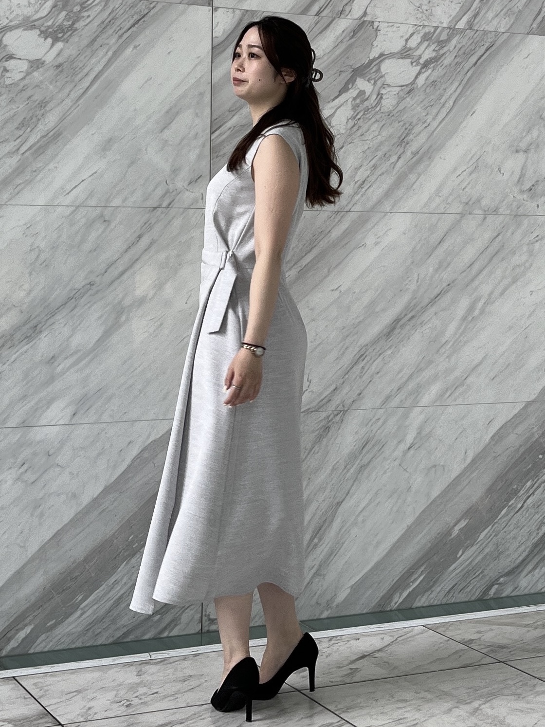 Saekoさんの「COUP DE CHANCE｜【日本製】 ラップデザインワンピース」を使ったコーディネート