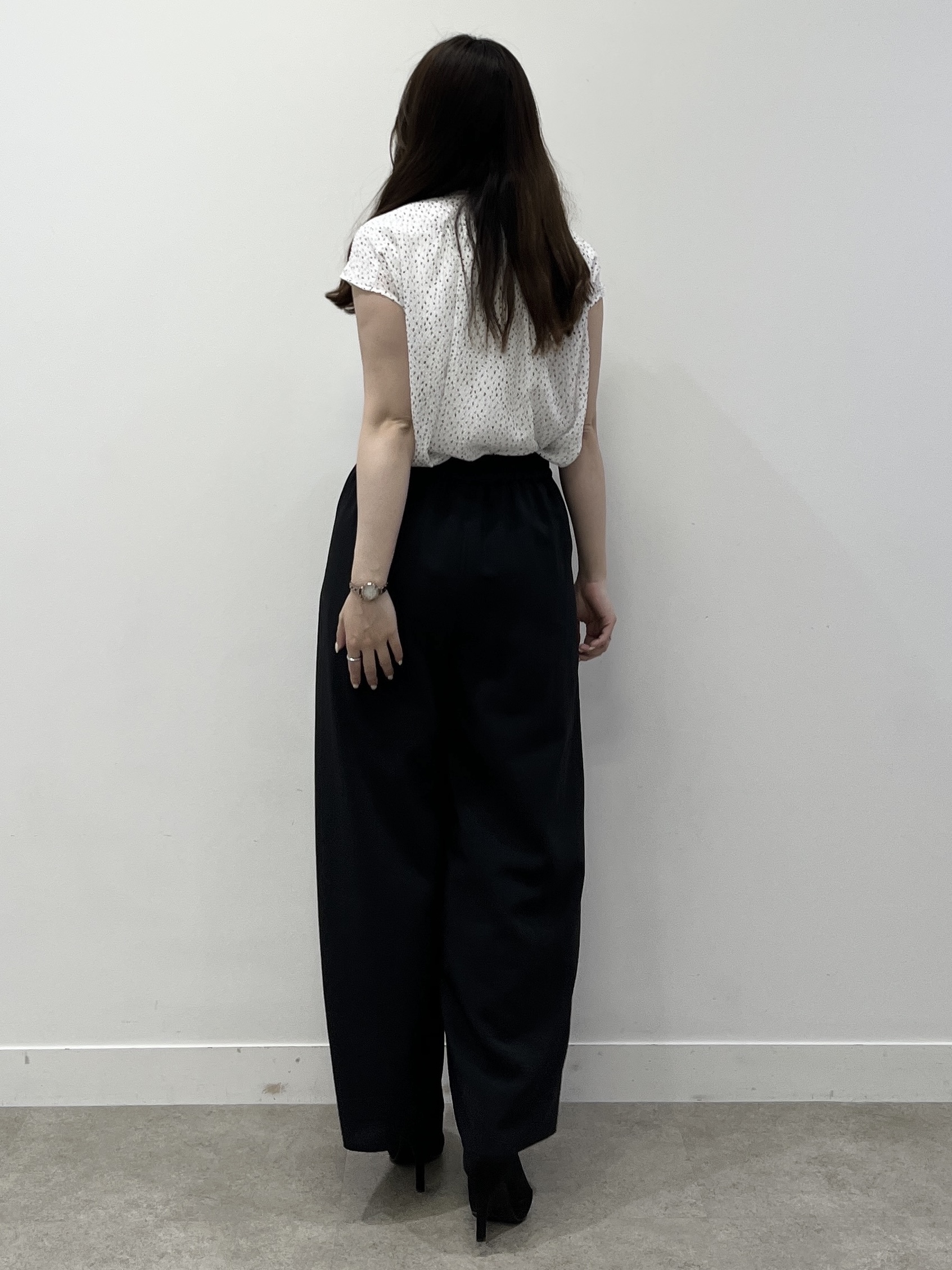 Saekoさんの「COUP DE CHANCE｜【手洗い可】シアーボウタイブラウス」を使ったコーディネート