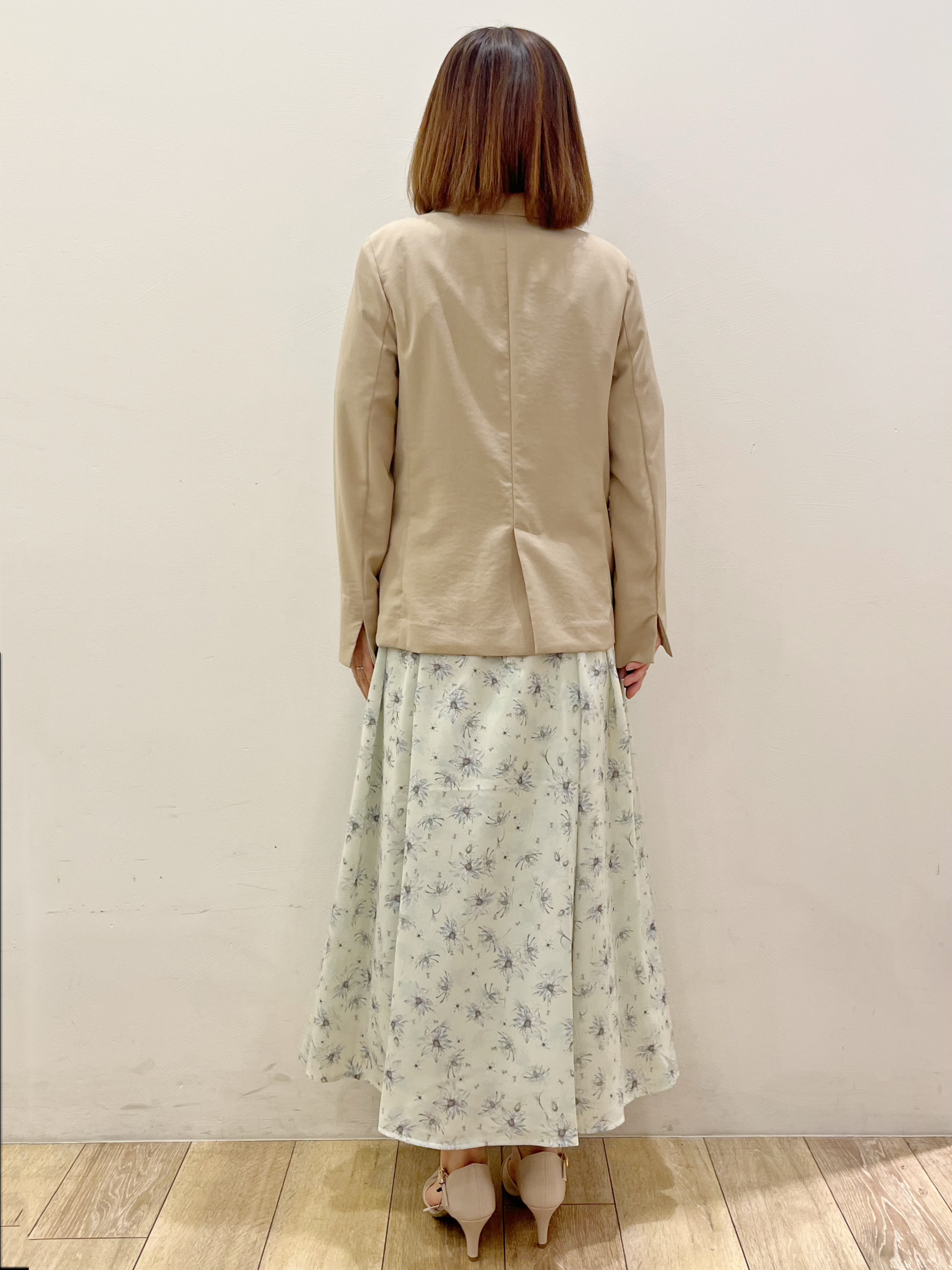 kcさんの「OPAQUE.CLIP｜《再入荷》ダブルブレストテーラードジャケット【接触冷感／吸水速乾／イージーアイロン／防シワ／洗濯機O」を使ったコーディネート