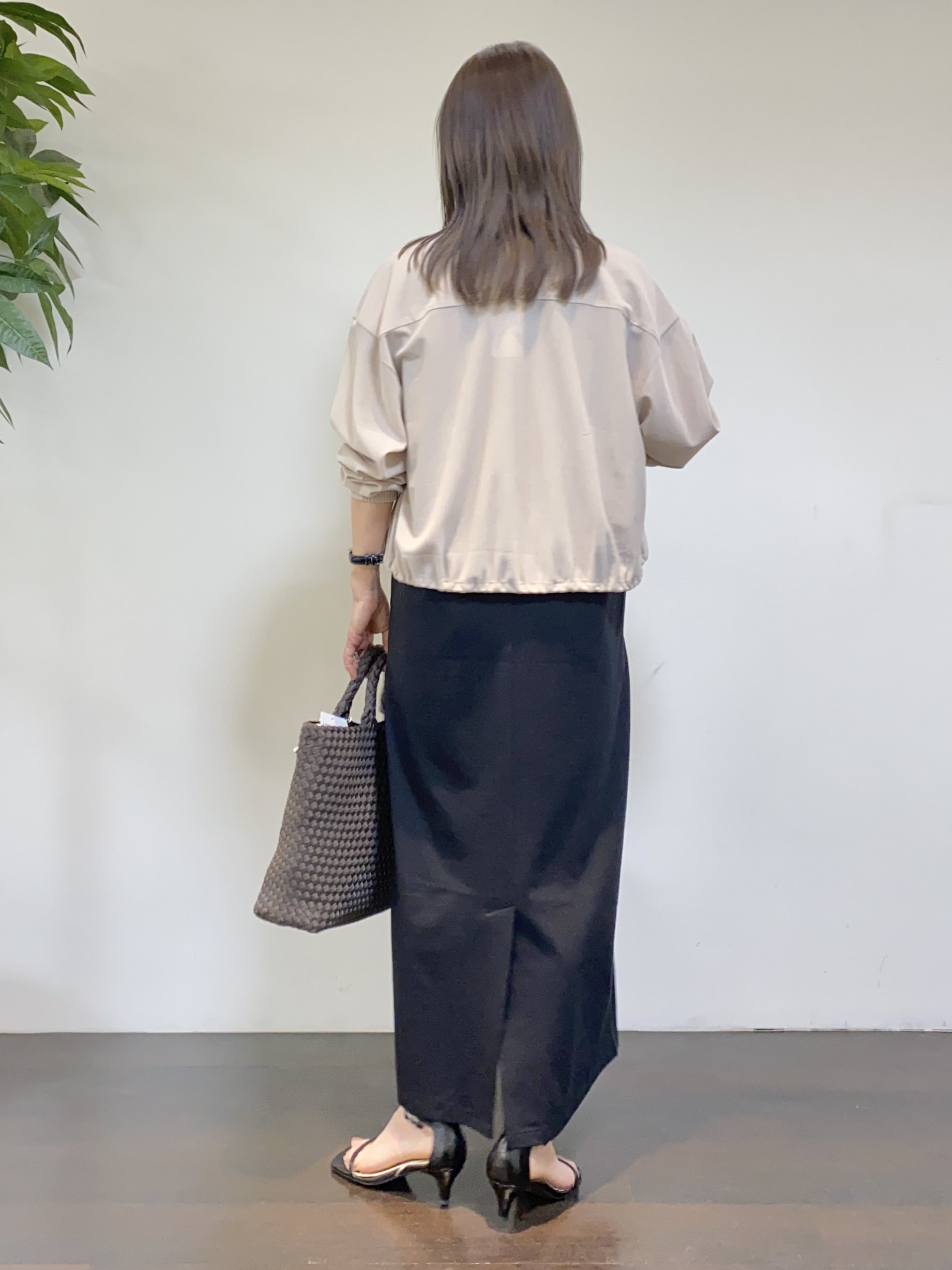 tomoさんの「UNTITLED｜【古畑星夏さん着用/洗える】シアーブルゾン」を使ったコーディネート