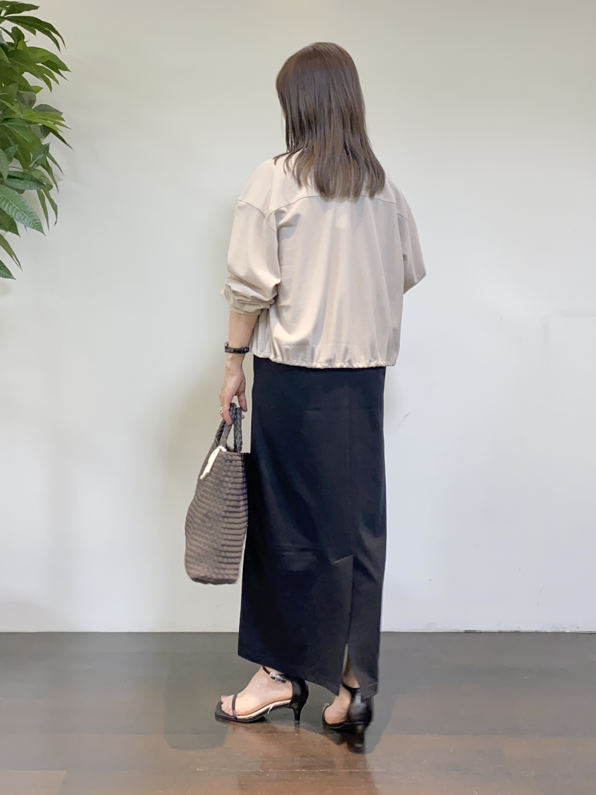 tomoさんの「UNTITLED｜【古畑星夏さん着用/洗える】シアーブルゾン」を使ったコーディネート