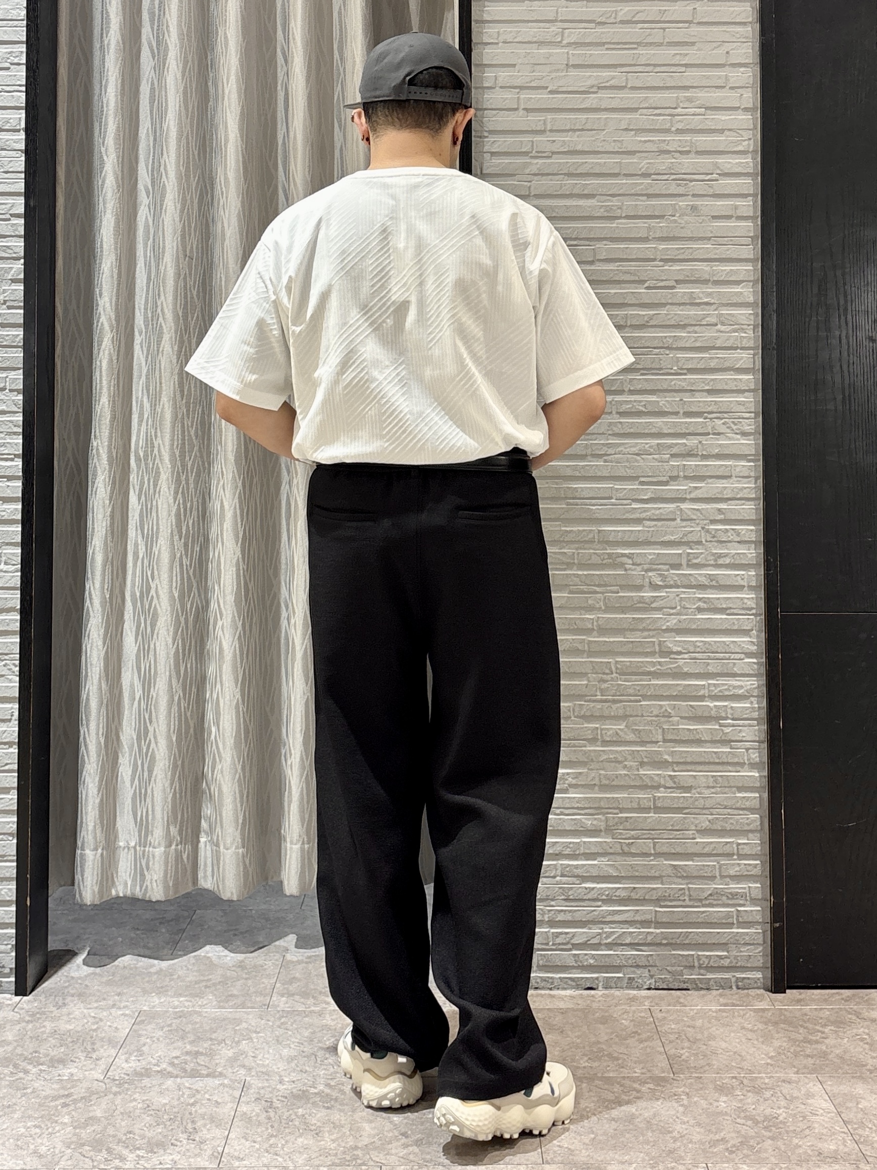 Pーyamaさんの「THE SHOP TK｜プリント柄 開襟半袖シャツ 洗濯機OK」を使ったコーディネート