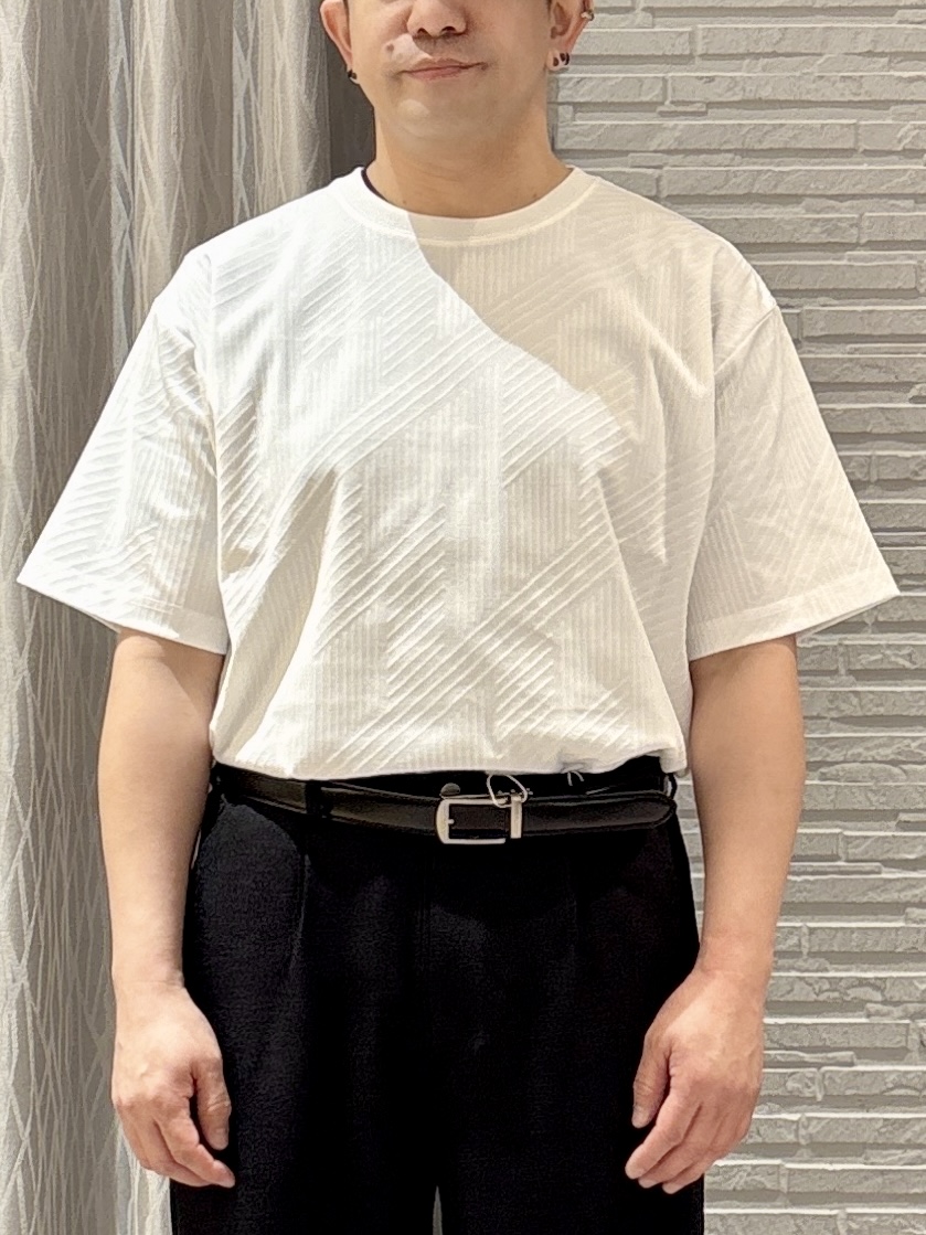 Pーyamaさんの「THE SHOP TK｜プリント柄 開襟半袖シャツ 洗濯機OK」を使ったコーディネート