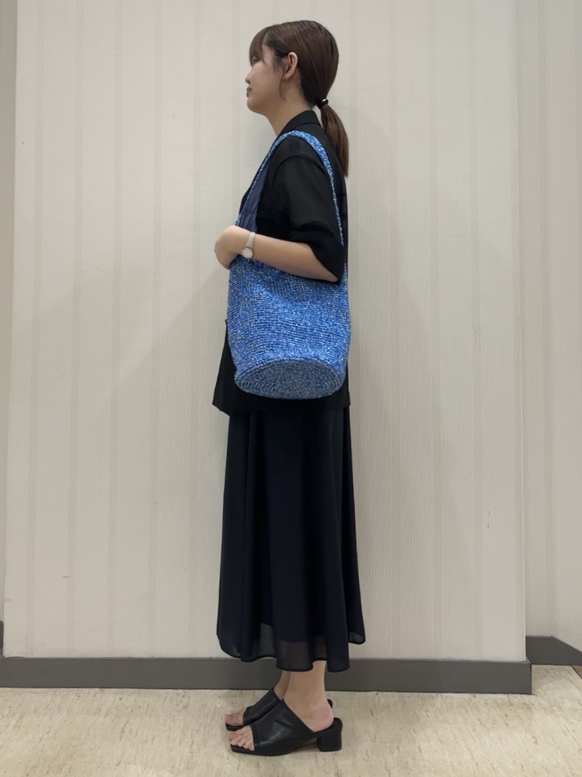 ちひさんの「INDIVI｜【洗える／メッシュ素材／SETUP可能】半袖シアージャケット」を使ったコーディネート