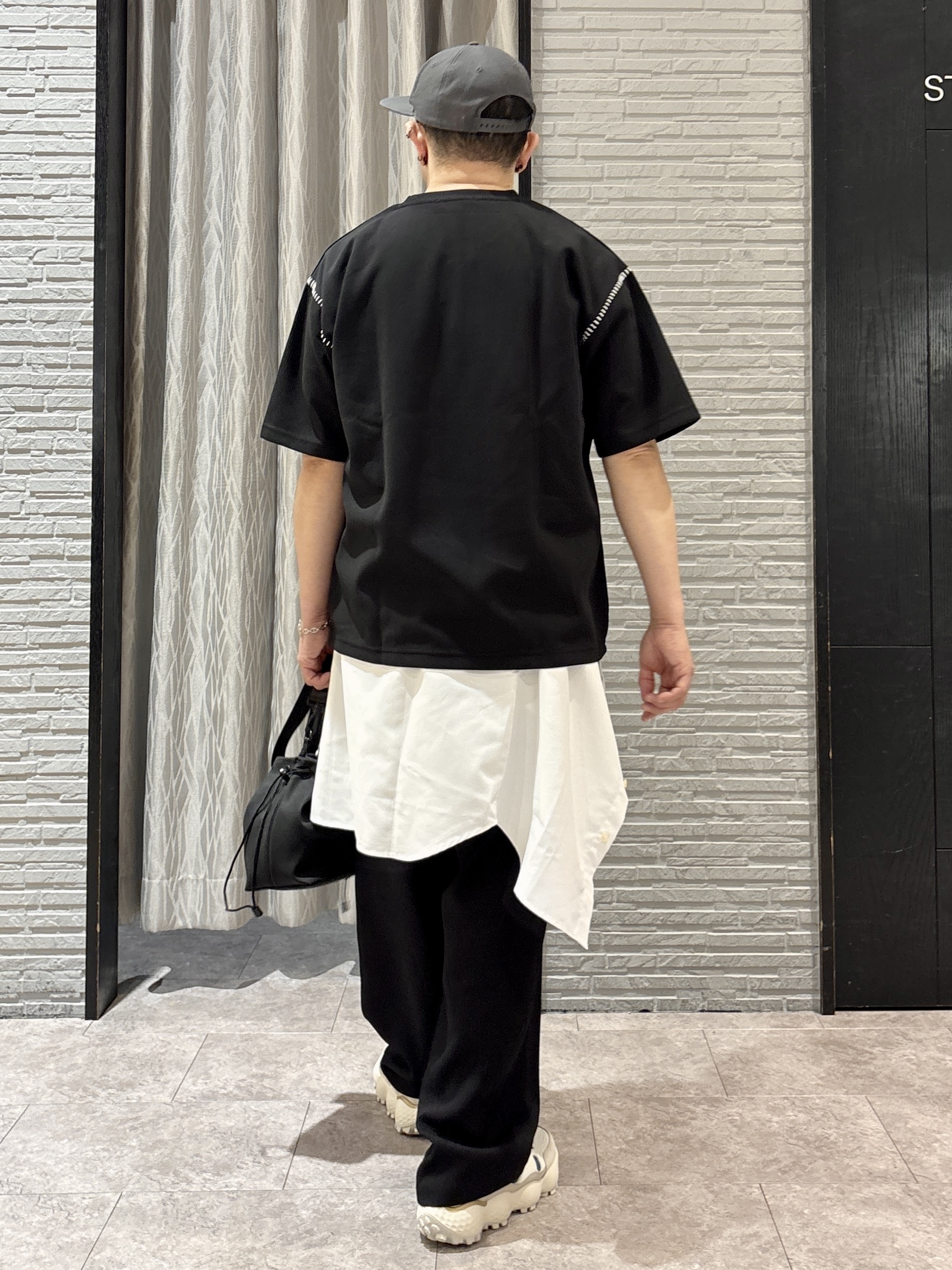 Pーyamaさんの「THE SHOP TK｜ハンドステッチ 半袖Tシャツ 洗濯機OK」を使ったコーディネート