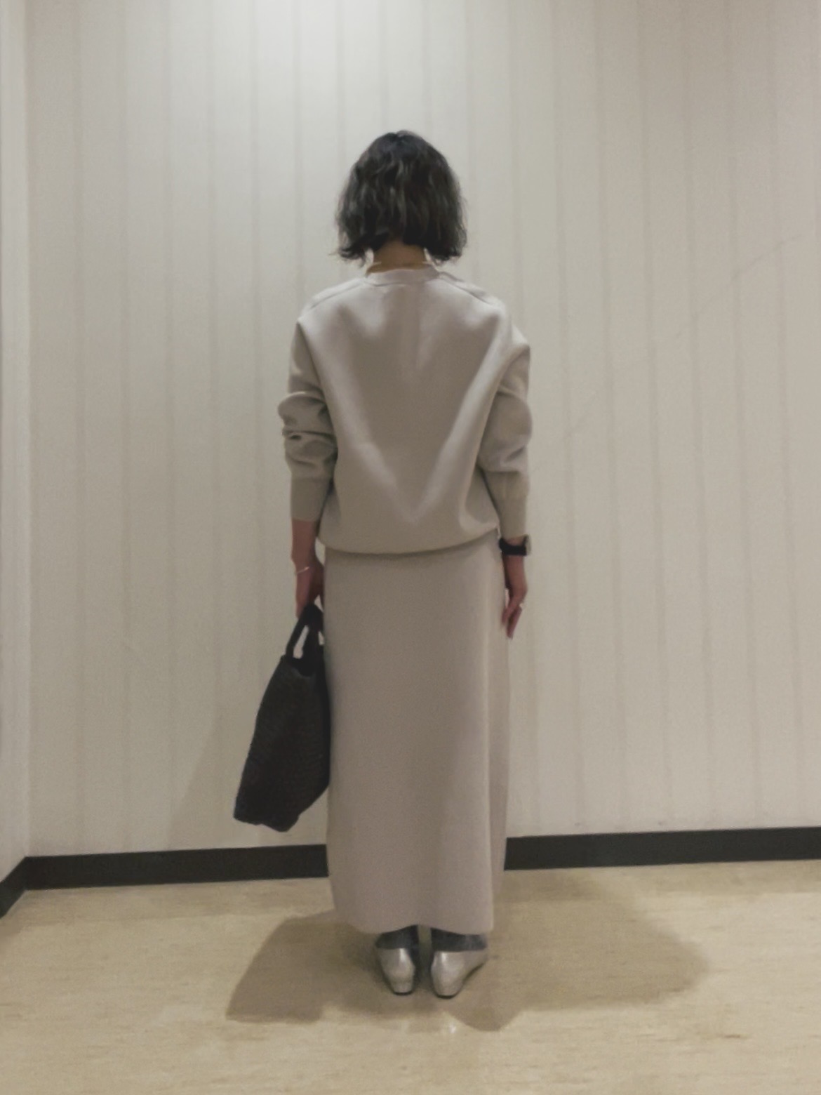 horiさんの「UNTITLED｜【軽羽織り/セットアップ可】ジップアップニットカーディガン」を使ったコーディネート