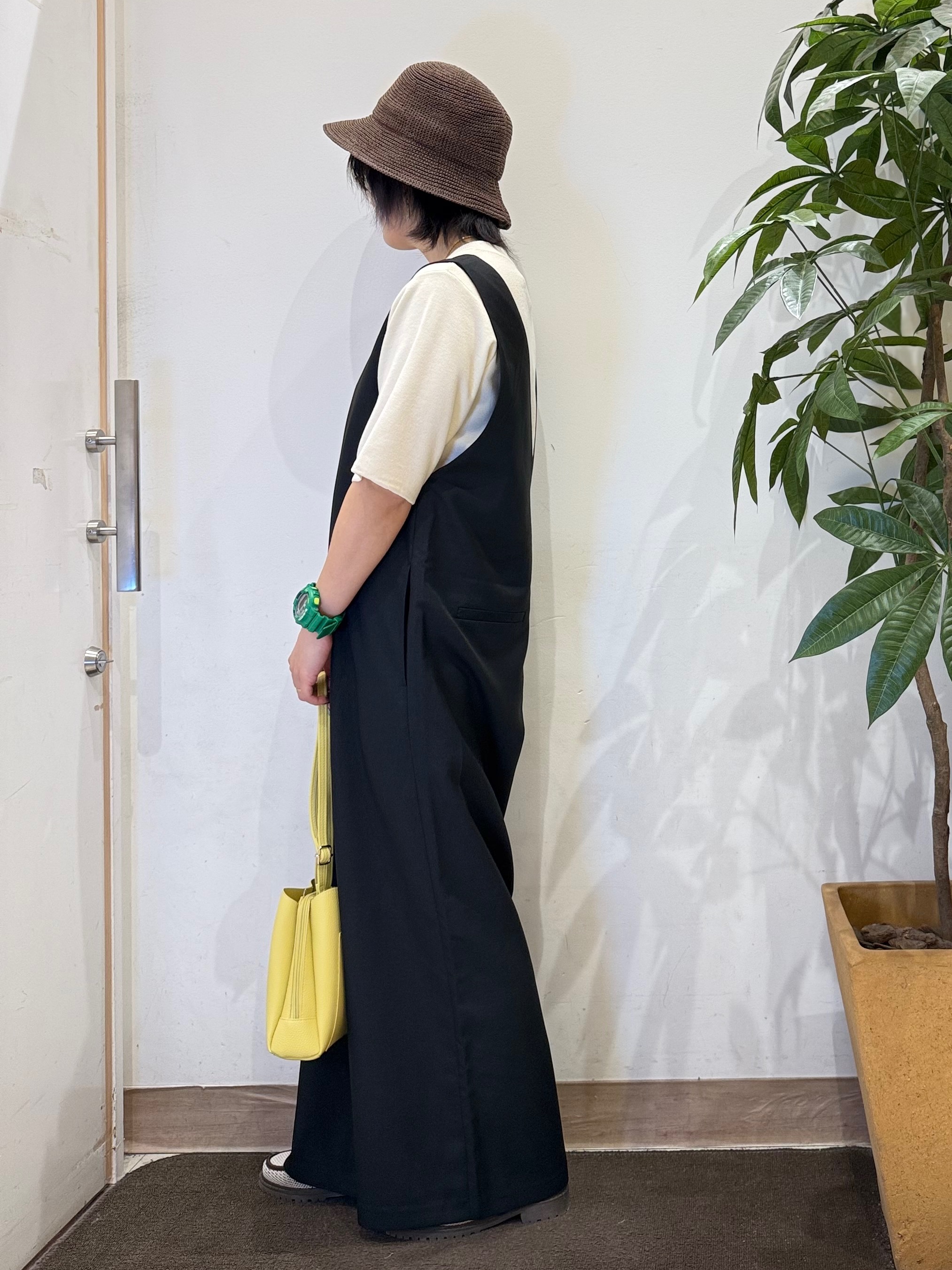 misakiさんの「SHOO･LA･RUE｜【洗濯後しわになりにくい/S-LL】ゆったりらくちんきれい見え　シンプルだから使いやすい 大人のオー」を使ったコーディネート