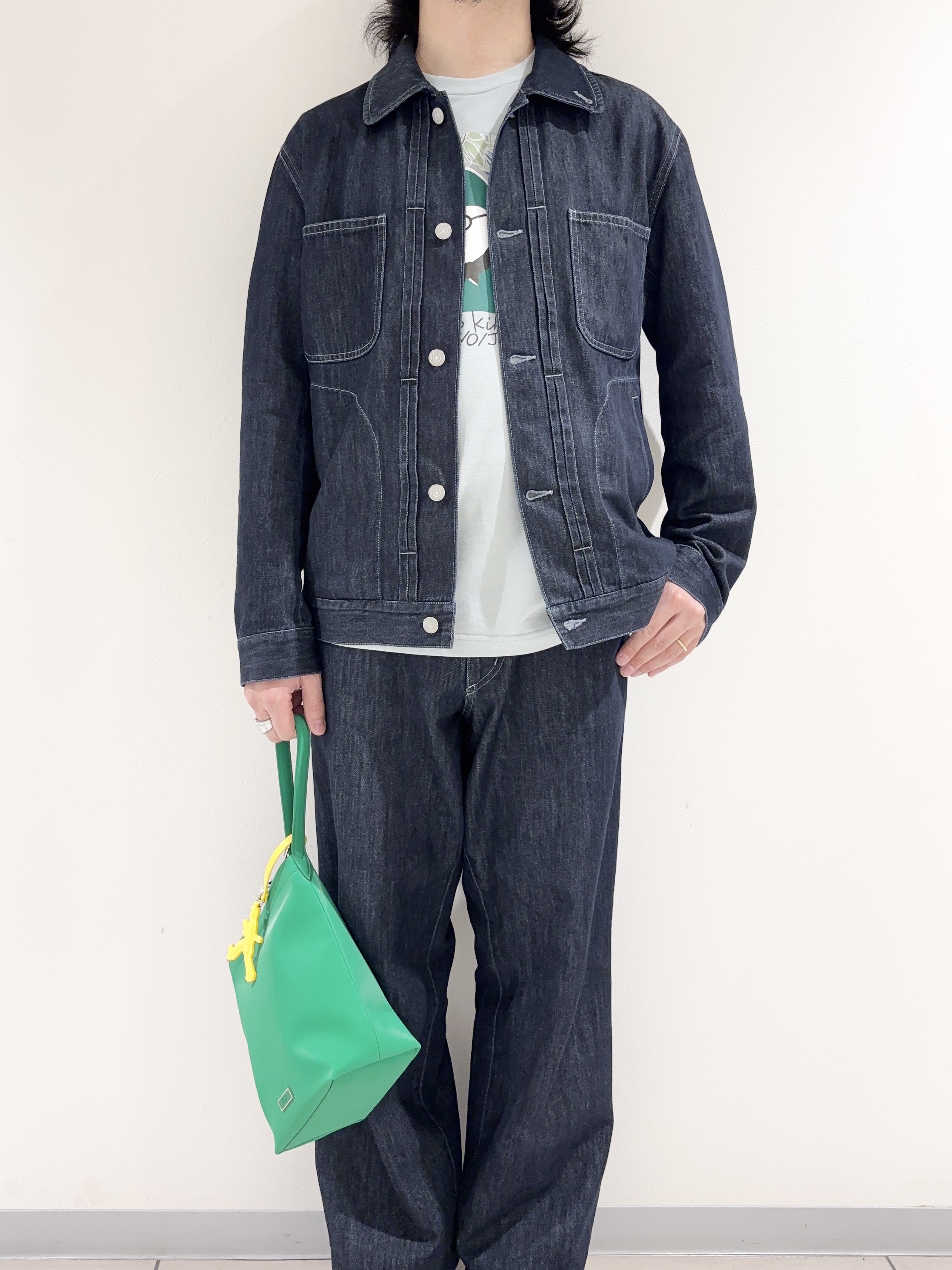 及川さんの「TAKEO KIKUCHI｜【BOWLER HAT LABEL】エクスプローラー Gジャン」を使ったコーディネート