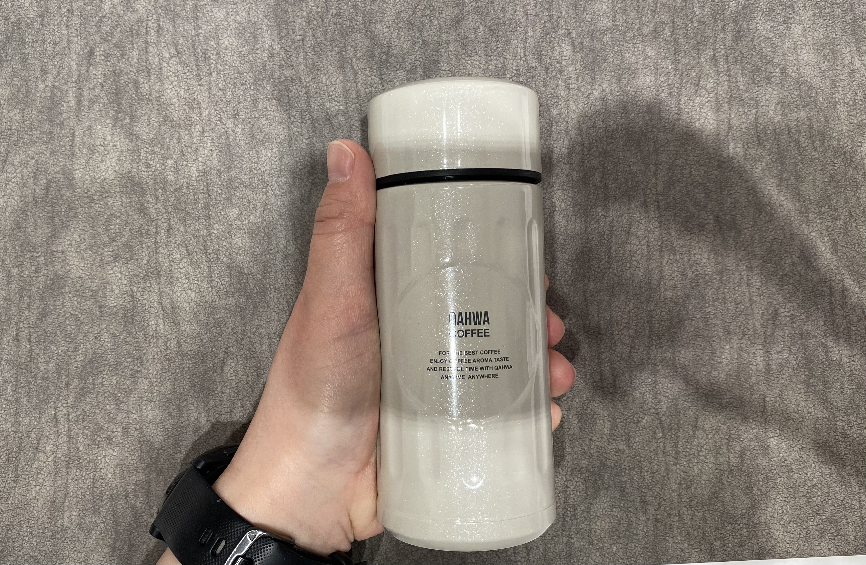たかさんの「212 KITCHEN STORE｜コーヒーボトルmini アイボリー ＜Qahwa  カフア＞」を使ったコーディネート