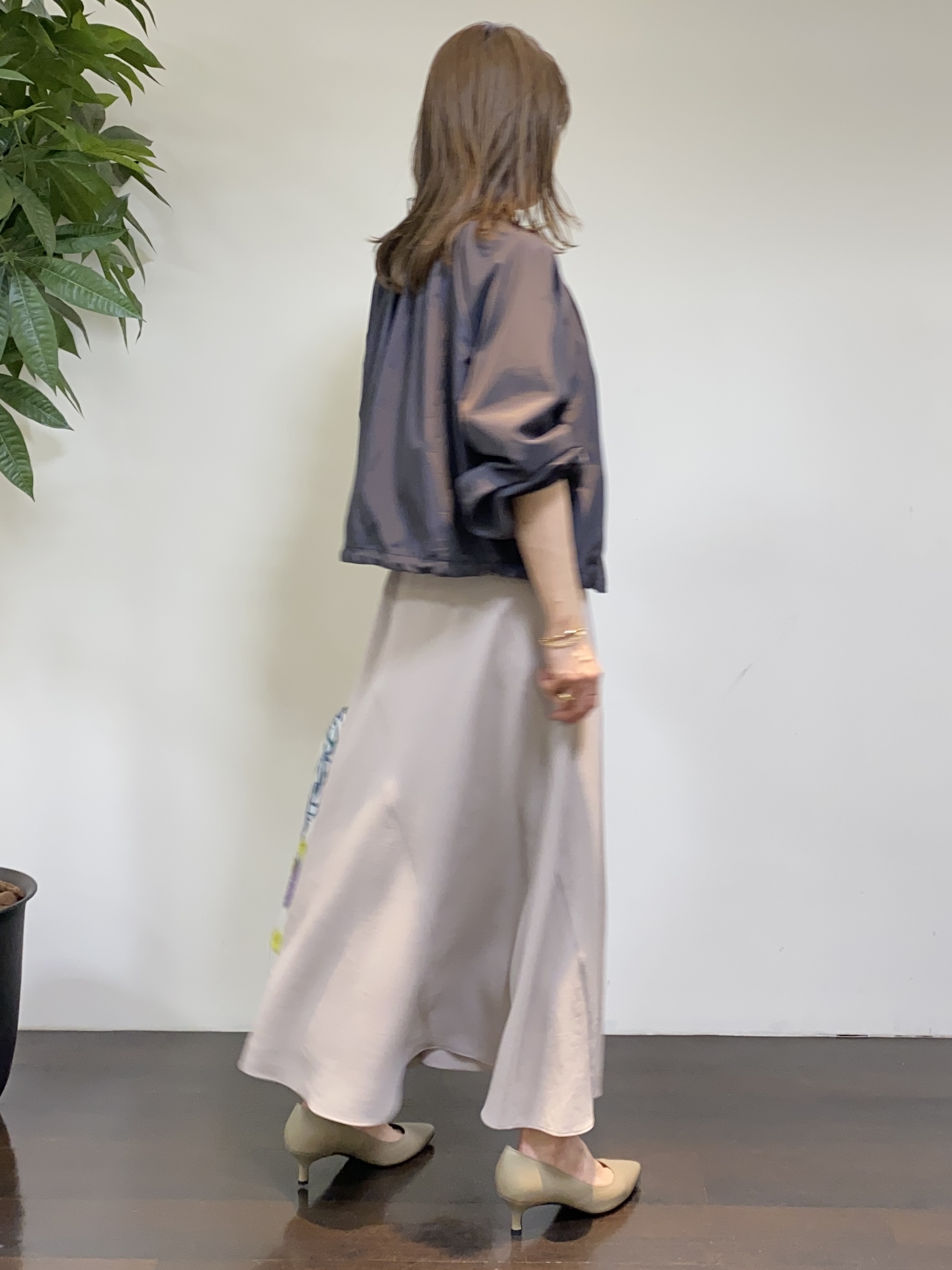 tomoさんの「UNTITLED｜【セットアップ可/はっ水】シャイニータイプライターブルゾン」を使ったコーディネート