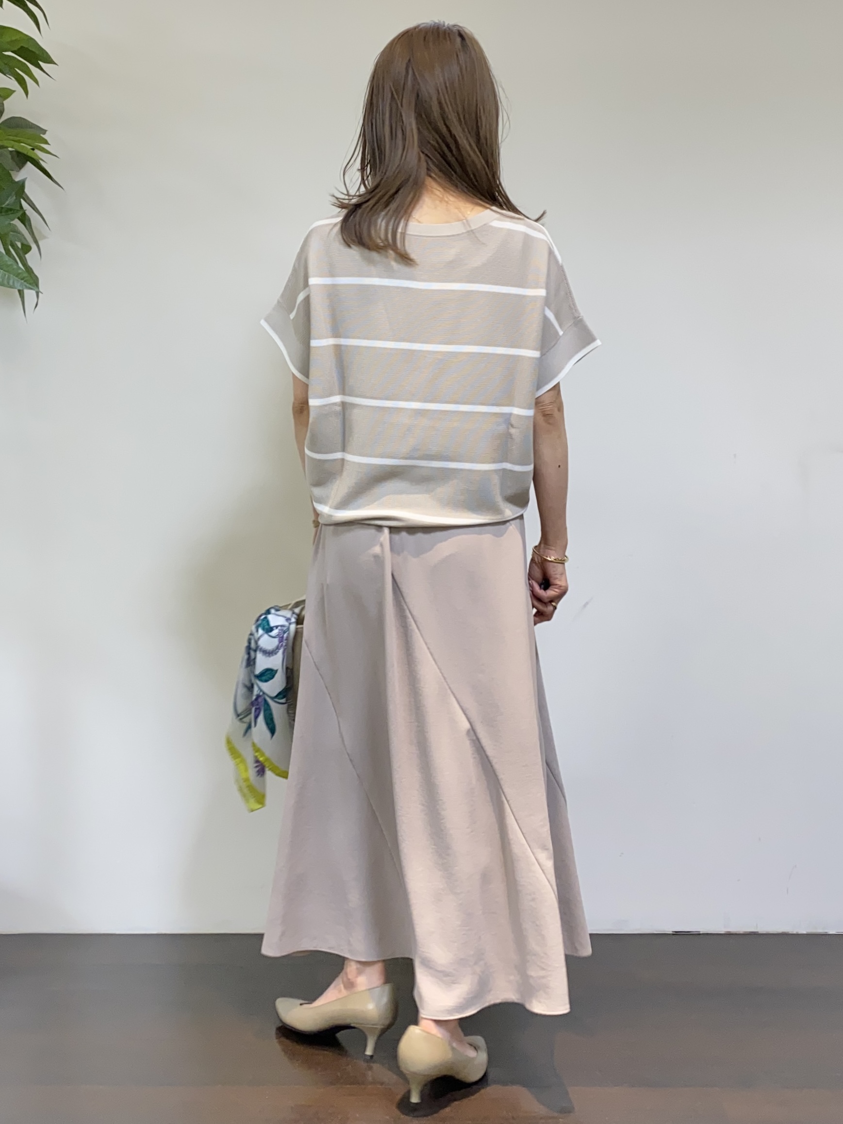 tomoさんの「UNTITLED｜【セットアップ可/はっ水】シャイニータイプライターブルゾン」を使ったコーディネート