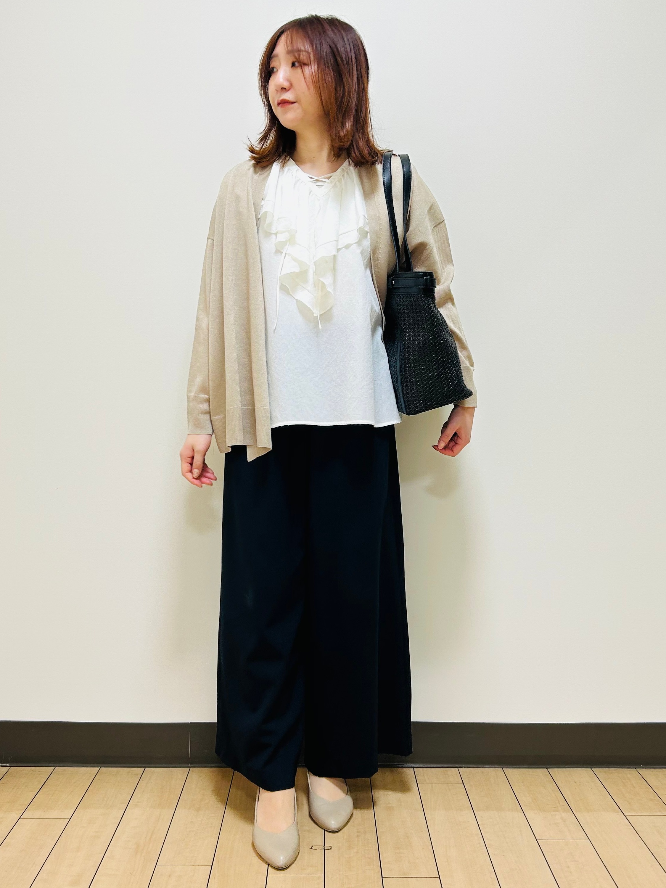 miiiさんの「Reflect｜【冷房対策に◎】すっきり見え着流しカーディガン」を使ったコーディネート