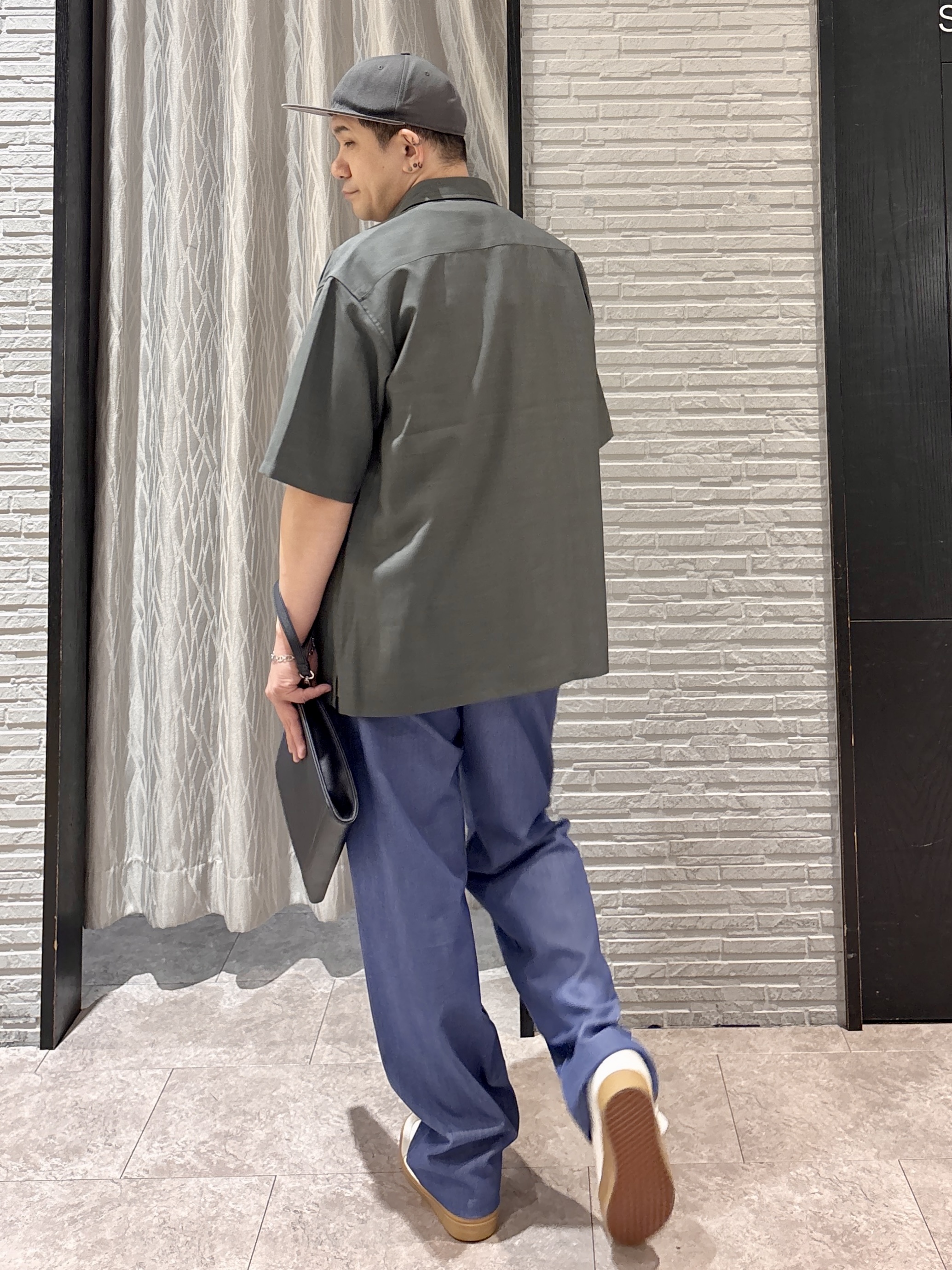 Pーyamaさんの「THE SHOP TK｜LITE TEX ダブルフラップ半袖シャツ 接触冷感/吸水速乾/UVカット/アンチピリング/イージー」を使ったコーディネート