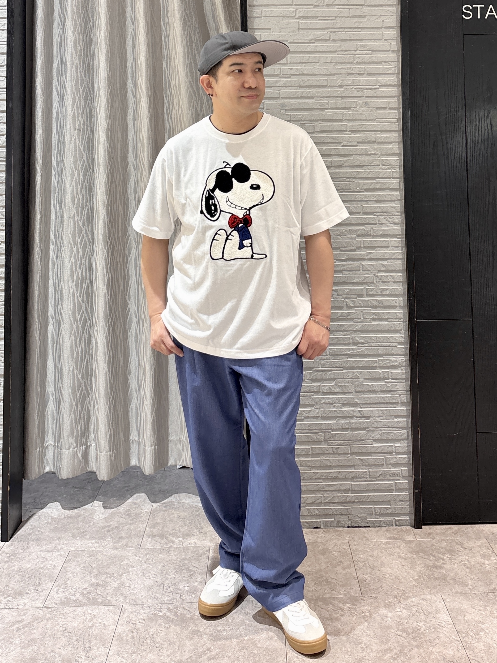 Pーyamaさんの「THE SHOP TK｜LITE TEX ダブルフラップ半袖シャツ 接触冷感/吸水速乾/UVカット/アンチピリング/イージー」を使ったコーディネート