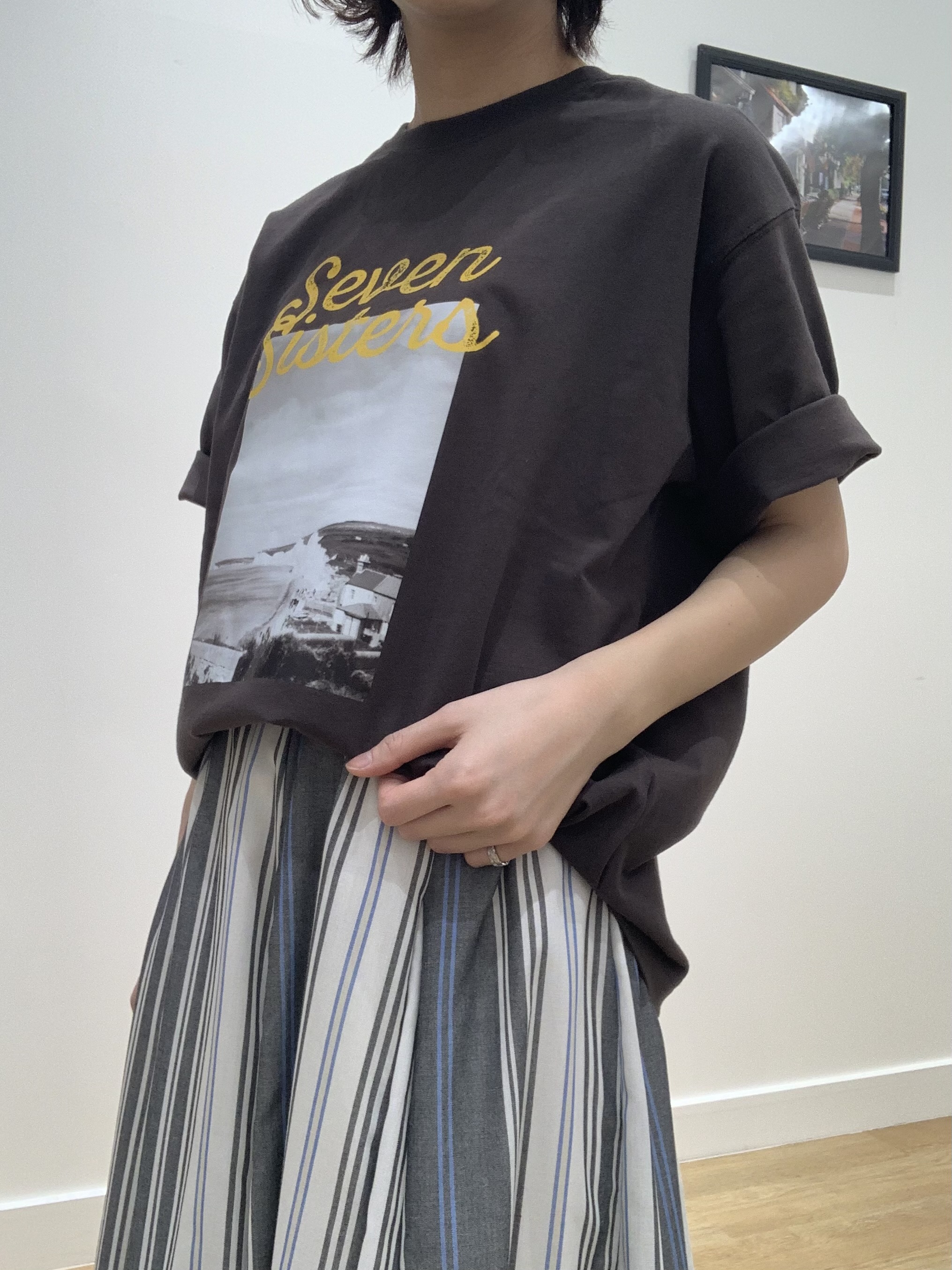 IMARIさんの「Dessin｜【ユニセックス/洗える】オーガニックロゴTシャツ」を使ったコーディネート