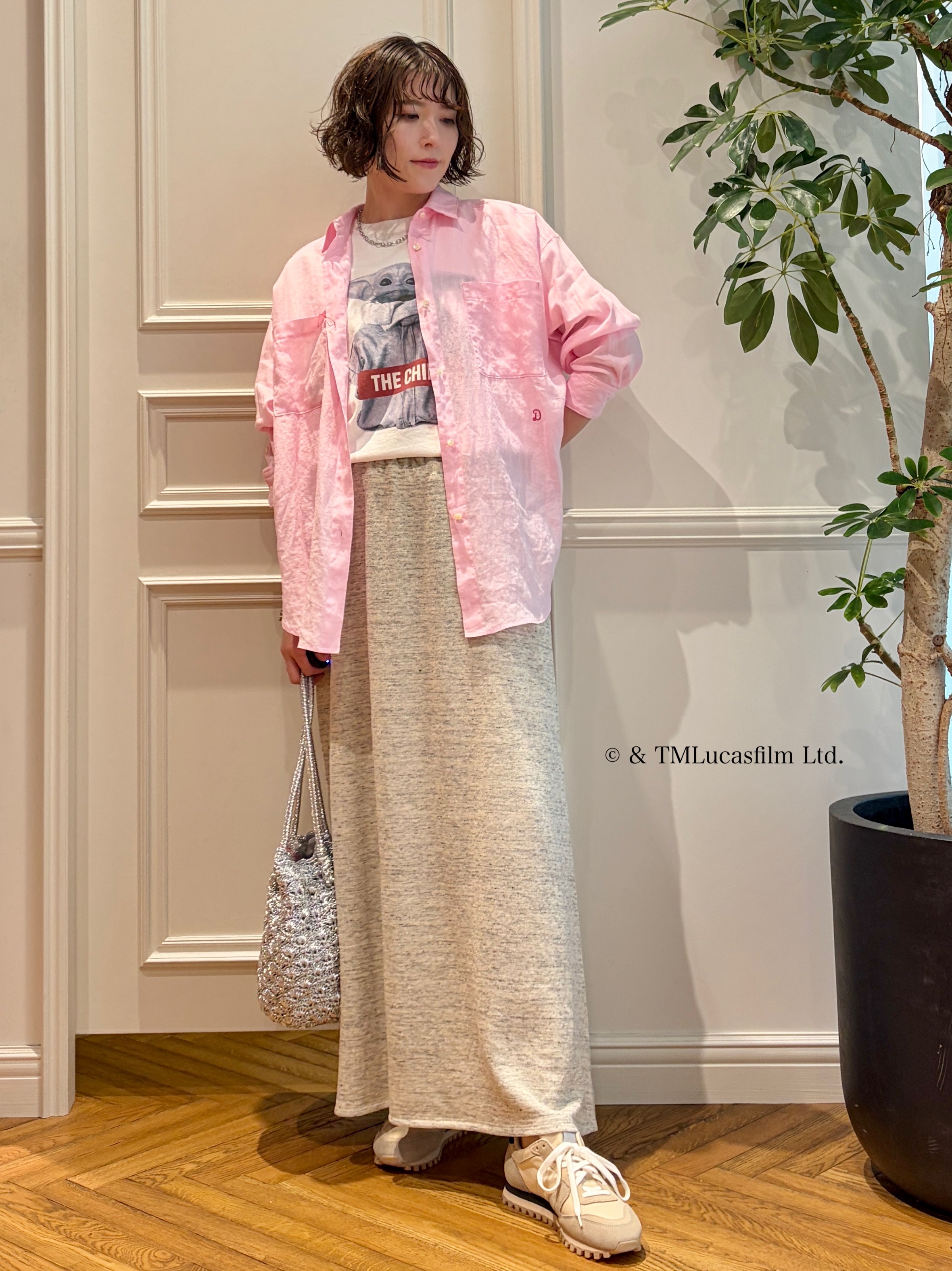 nakaoさんの「DRESSTERIOR｜【人気定番/ウォッシャブル】ガーメントダイラミーシャツ」を使ったコーディネート