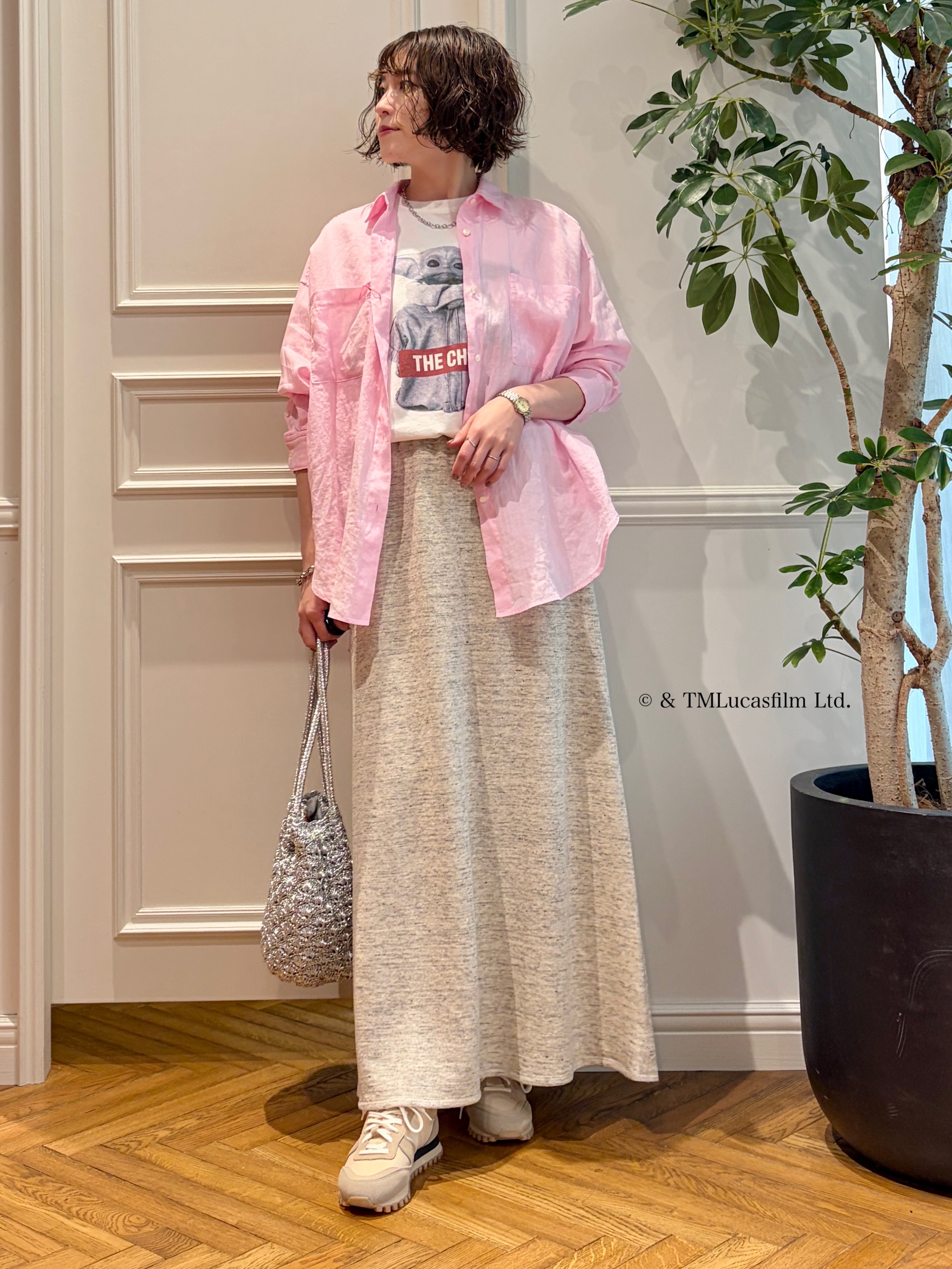 nakaoさんの「DRESSTERIOR｜【人気定番/ウォッシャブル】ガーメントダイラミーシャツ」を使ったコーディネート