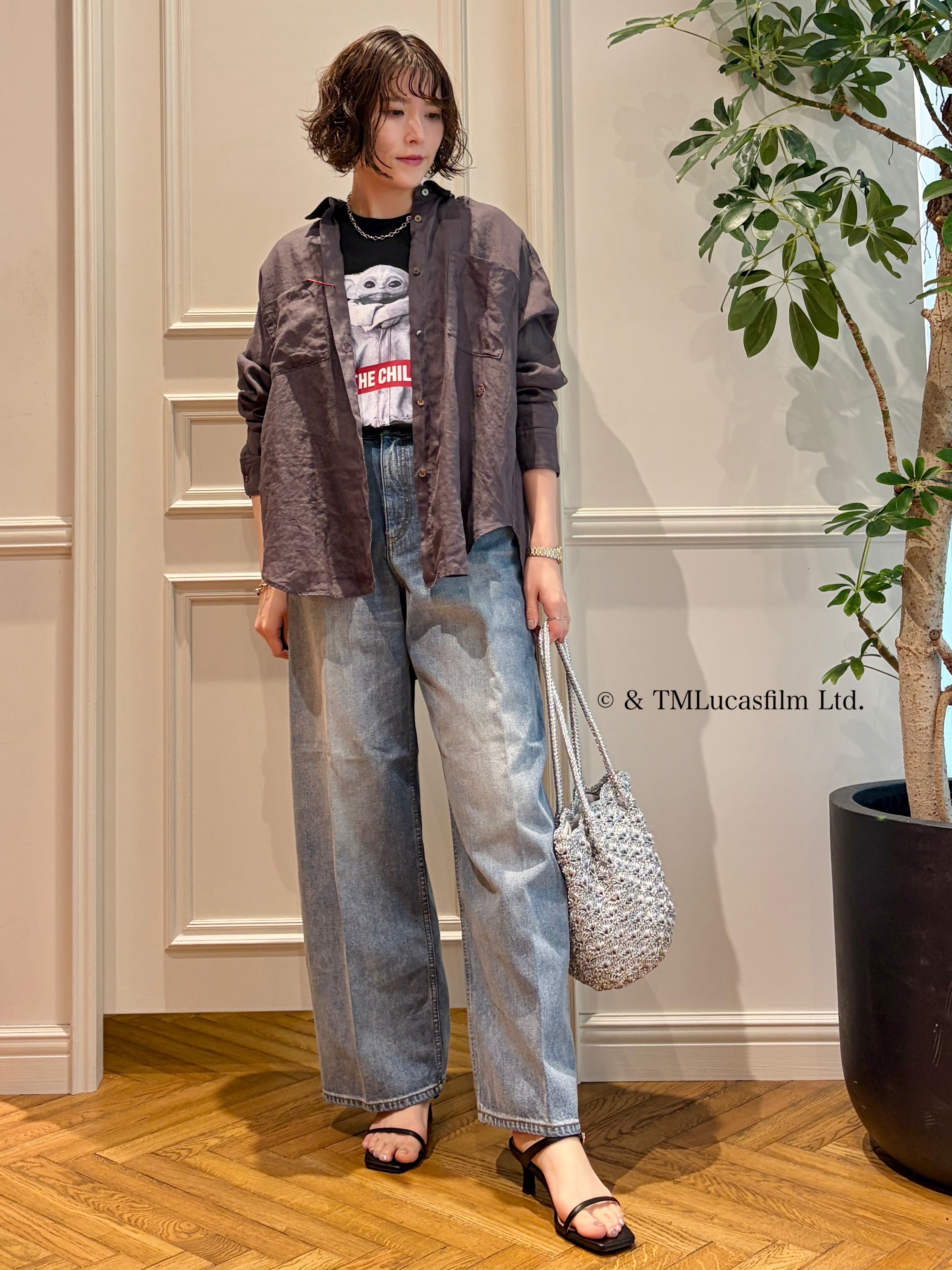 nakaoさんの「DRESSTERIOR｜【人気定番/ウォッシャブル】ガーメントダイラミーシャツ」を使ったコーディネート