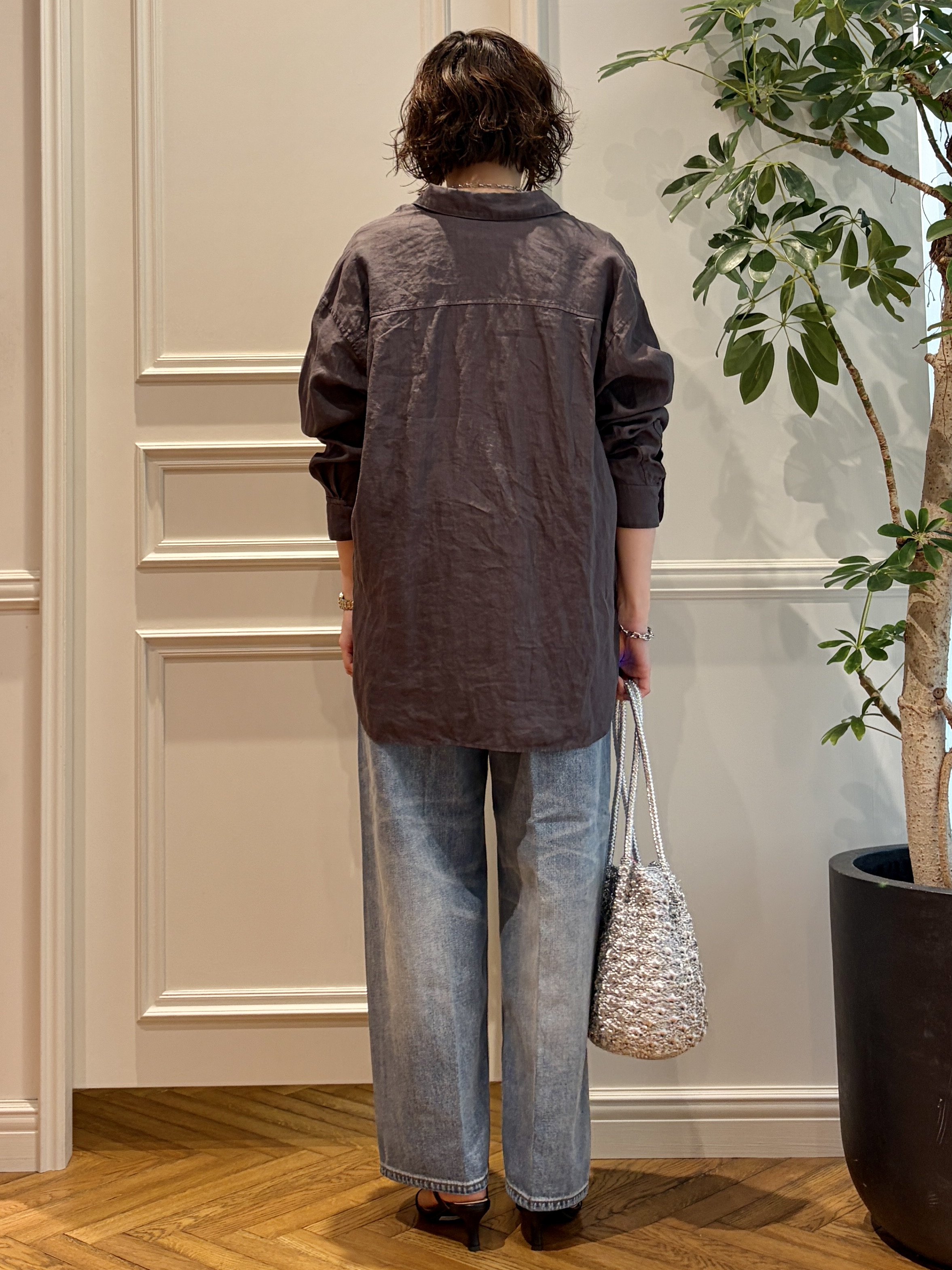 nakaoさんの「DRESSTERIOR｜【人気定番/ウォッシャブル】ガーメントダイラミーシャツ」を使ったコーディネート