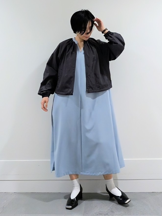 ミズタさんの「UNTITLED｜【セットアップ可/はっ水】シャイニータイプライターブルゾン」を使ったコーディネート