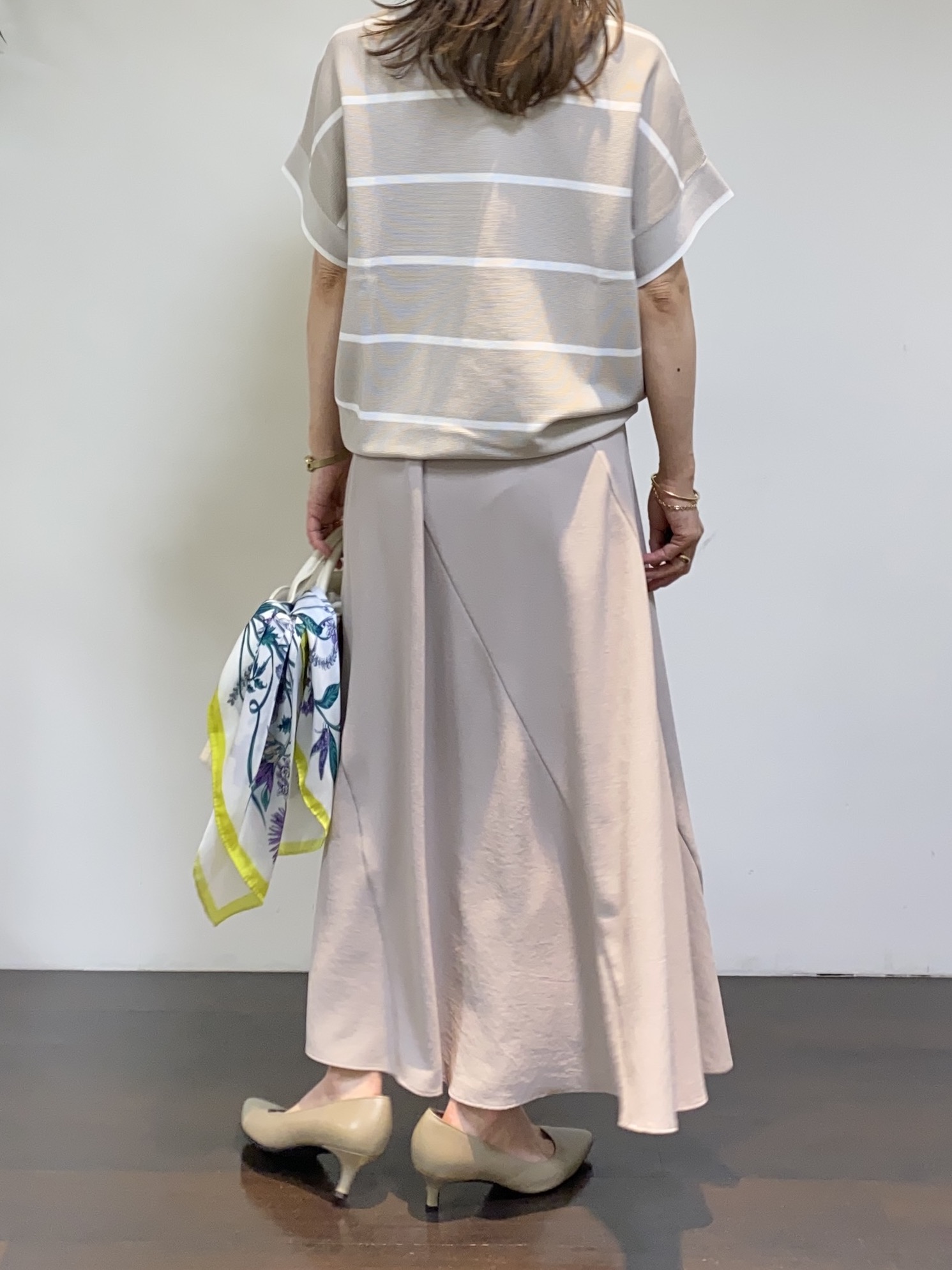 tomoさんの「UNTITLED｜【セットアップ可/はっ水】シャイニータイプライターブルゾン」を使ったコーディネート