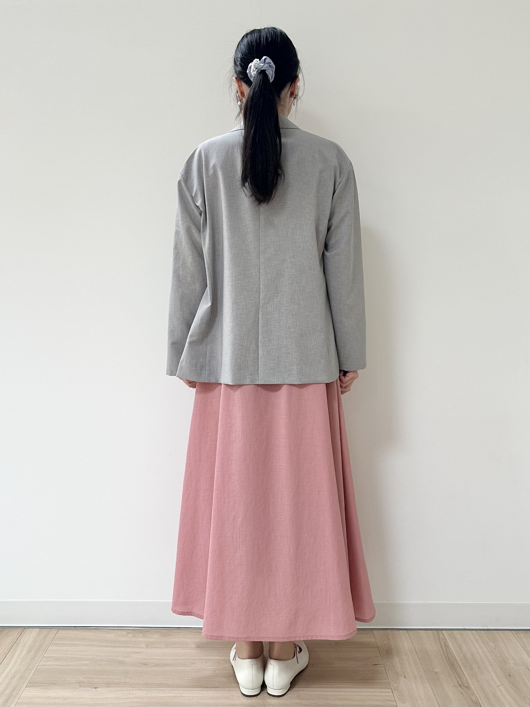 Momoさんの「Reflect｜【SS-4Lサイズ／接触冷感／シワになりにくい】リラクシーテーラードジャケット」を使ったコーディネート