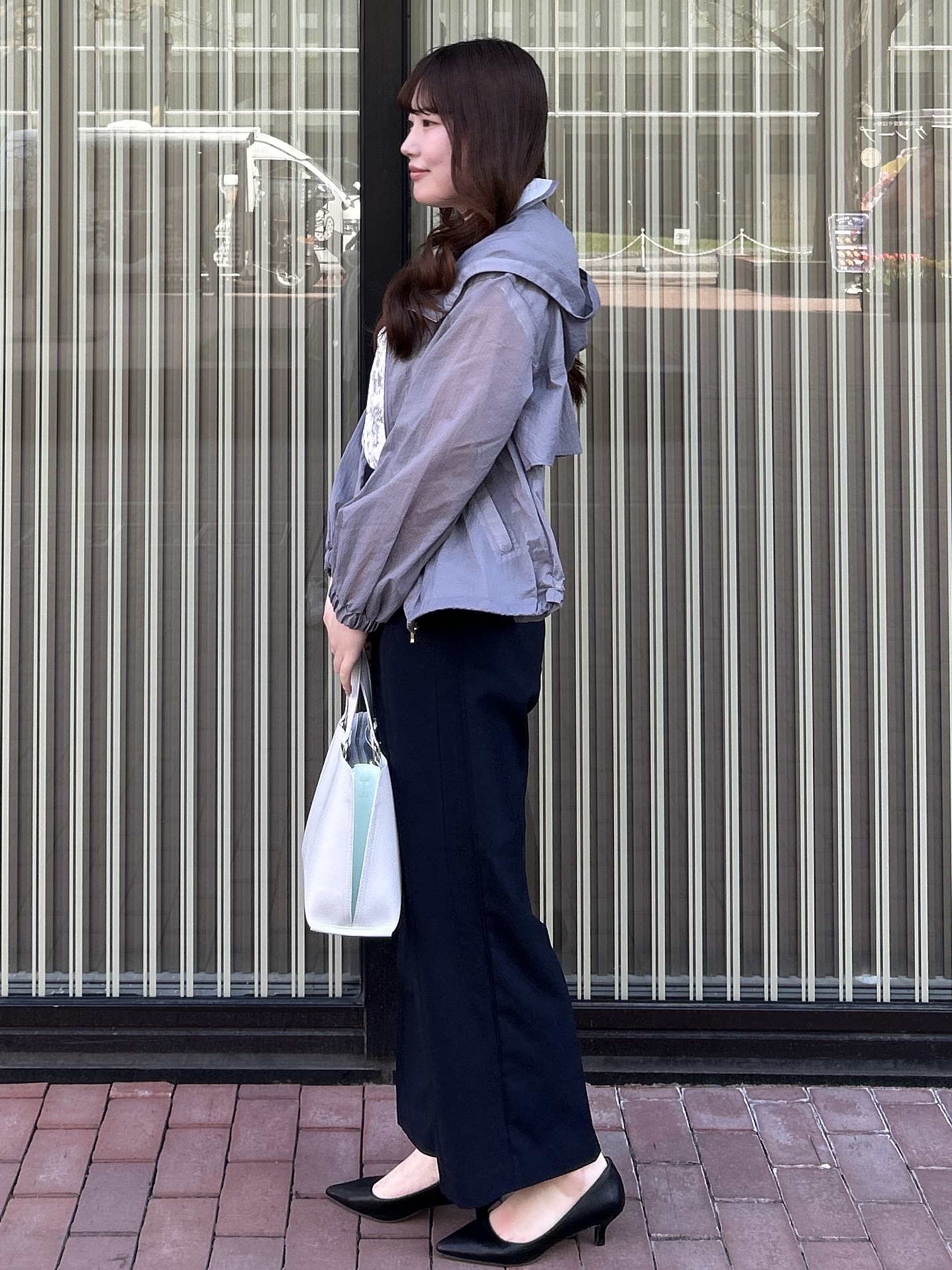 sayaさんの「OPAQUE.CLIP｜【撥水】Everyday！すきブルゾン《イージーアイロン／洗濯機OK》」を使ったコーディネート