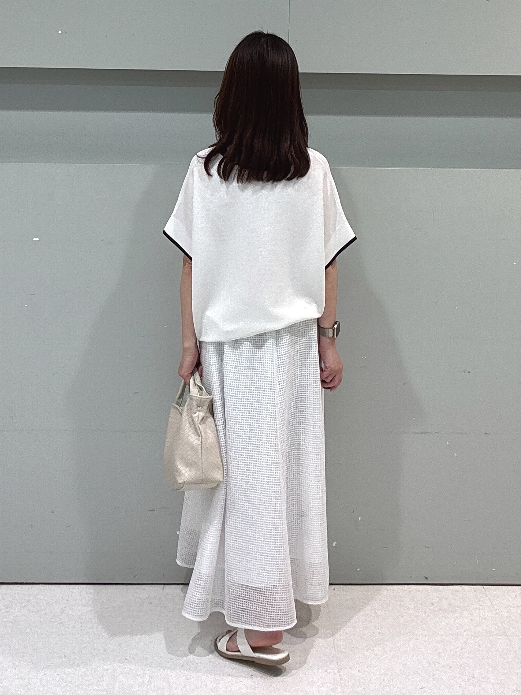 makiさんの「UNTITLED｜【セットアップ可/接触冷感/通気性】ドライシアーダブルジャケット」を使ったコーディネート