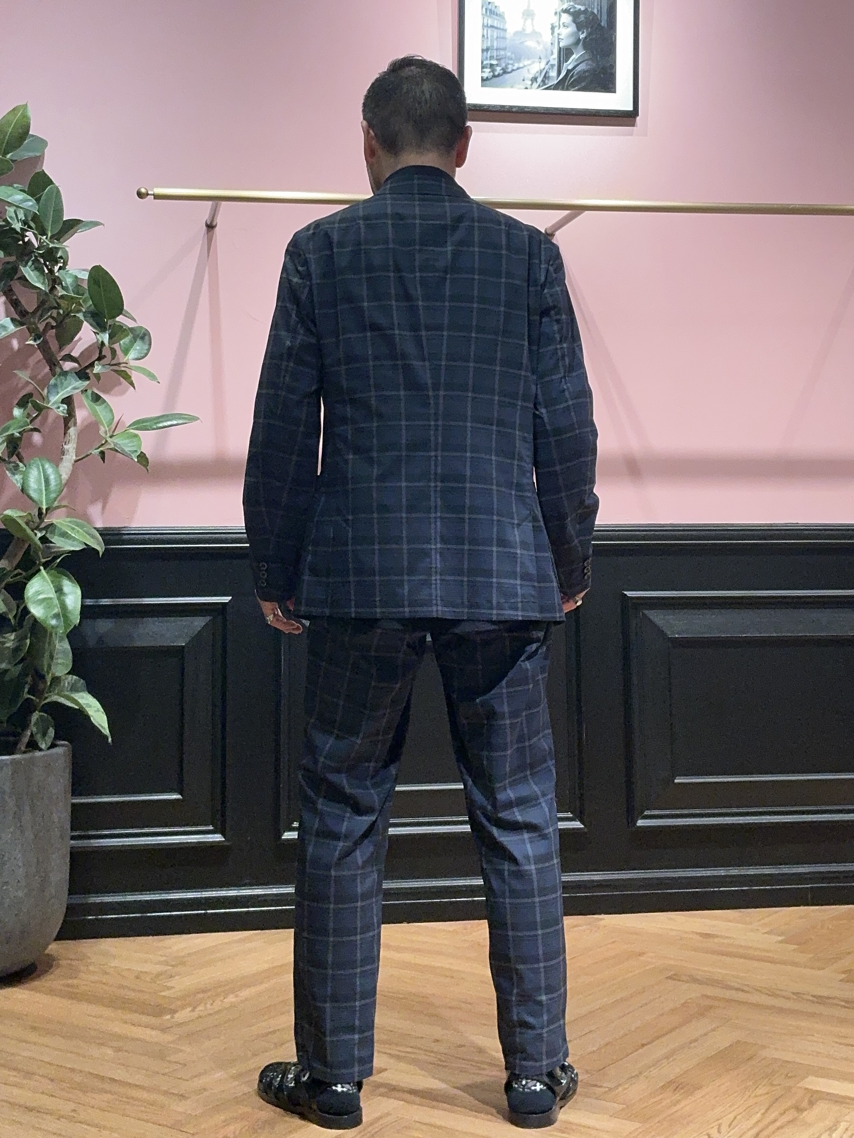 torigoeさんの「DRESSTERIOR｜【セットアップ可/ウォッシャブル/高通気性】DotAir チェックジャケット」を使ったコーディネート