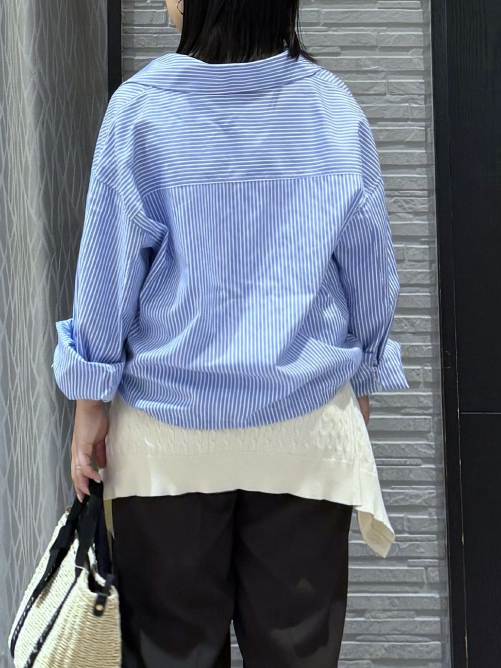 chさんの「THE SHOP TK｜ショート丈シャツブルゾン」を使ったコーディネート