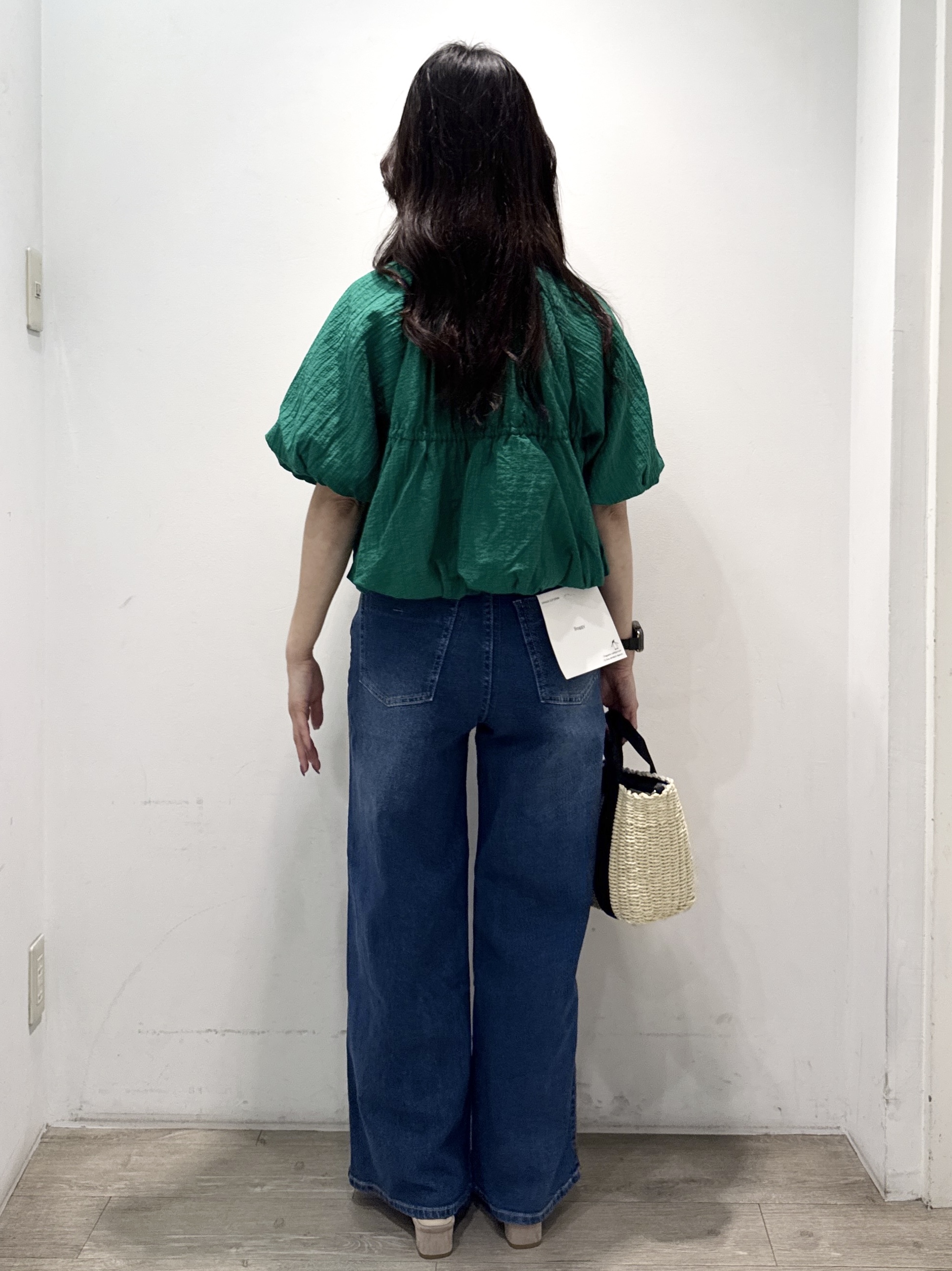 yuicciさんの「OPAQUE.CLIP｜バルーンデザインブラウス【洗濯機OK】」を使ったコーディネート