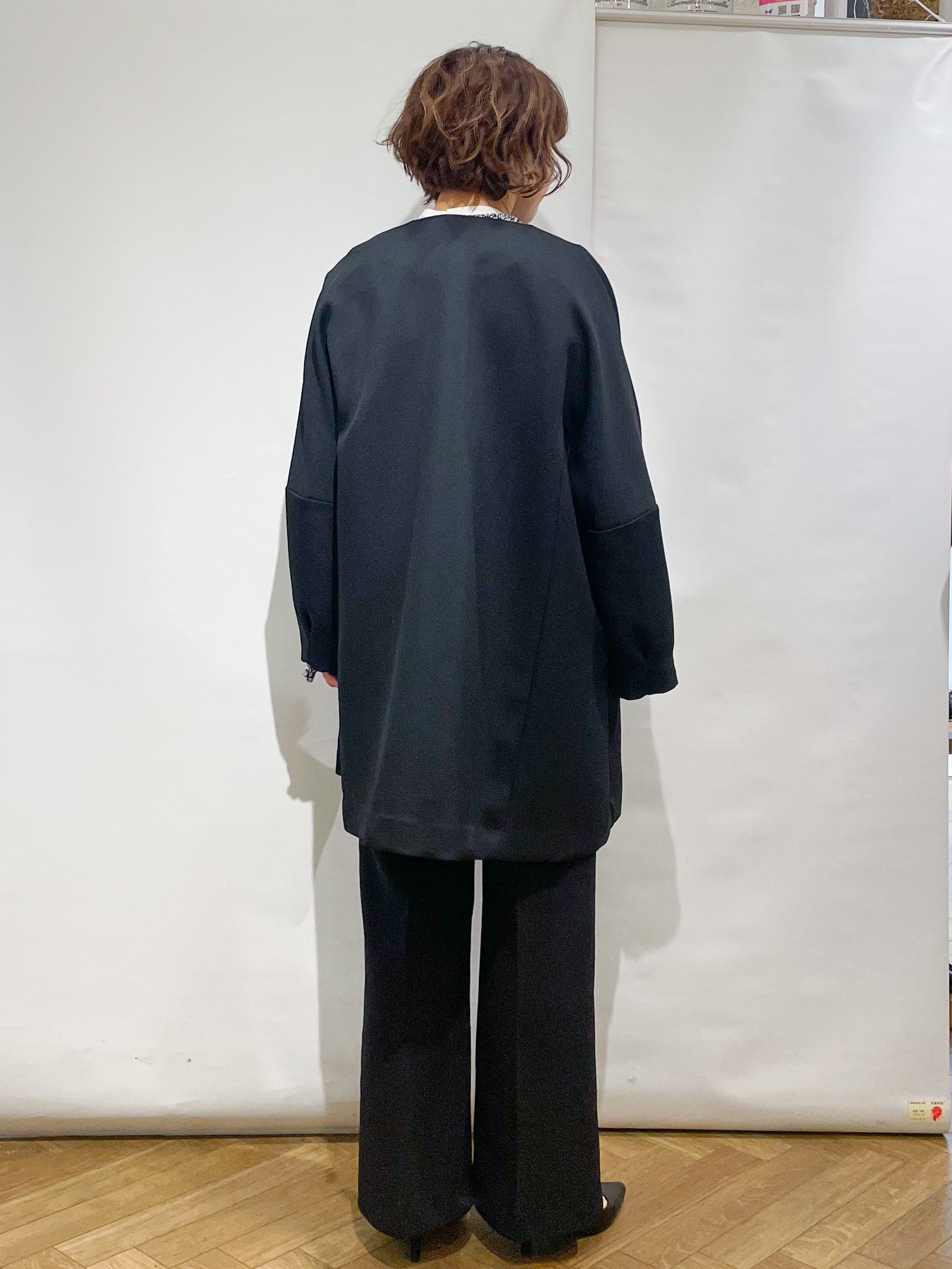 なかさんの「index｜フォルムスリーブミドルコート【洗濯機OK】」を使ったコーディネート