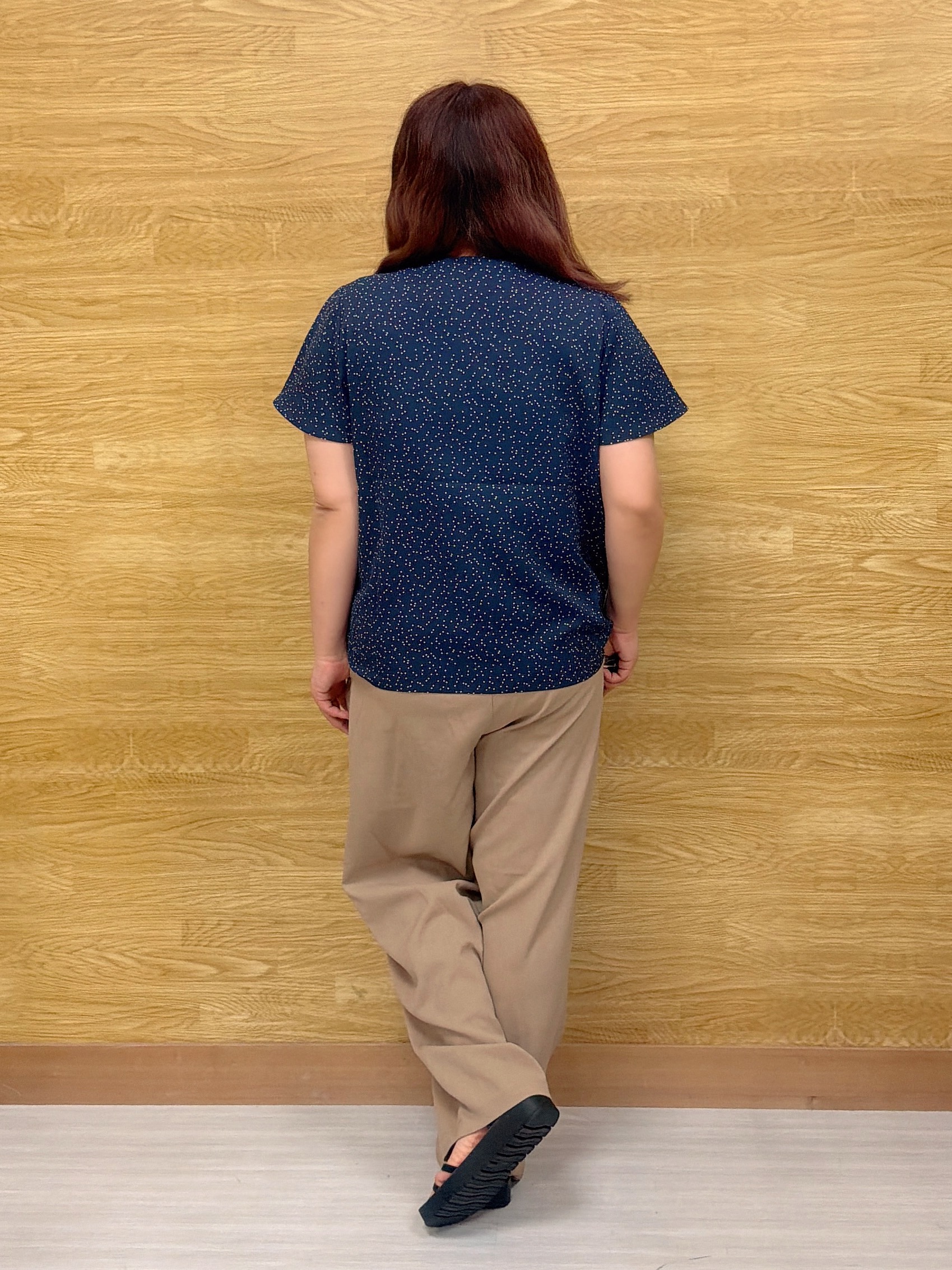 ぁむさんの「SHOO･LA･RUE｜【ひんやり/UV/セットアップ可】洗濯後しわになりにくい スキッパーブラウス」を使ったコーディネート
