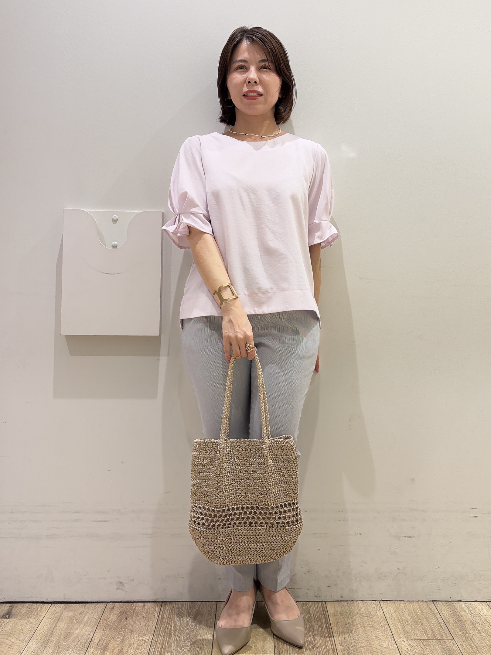 YUKOさんの「index｜ベーシックパンプス」を使ったコーディネート