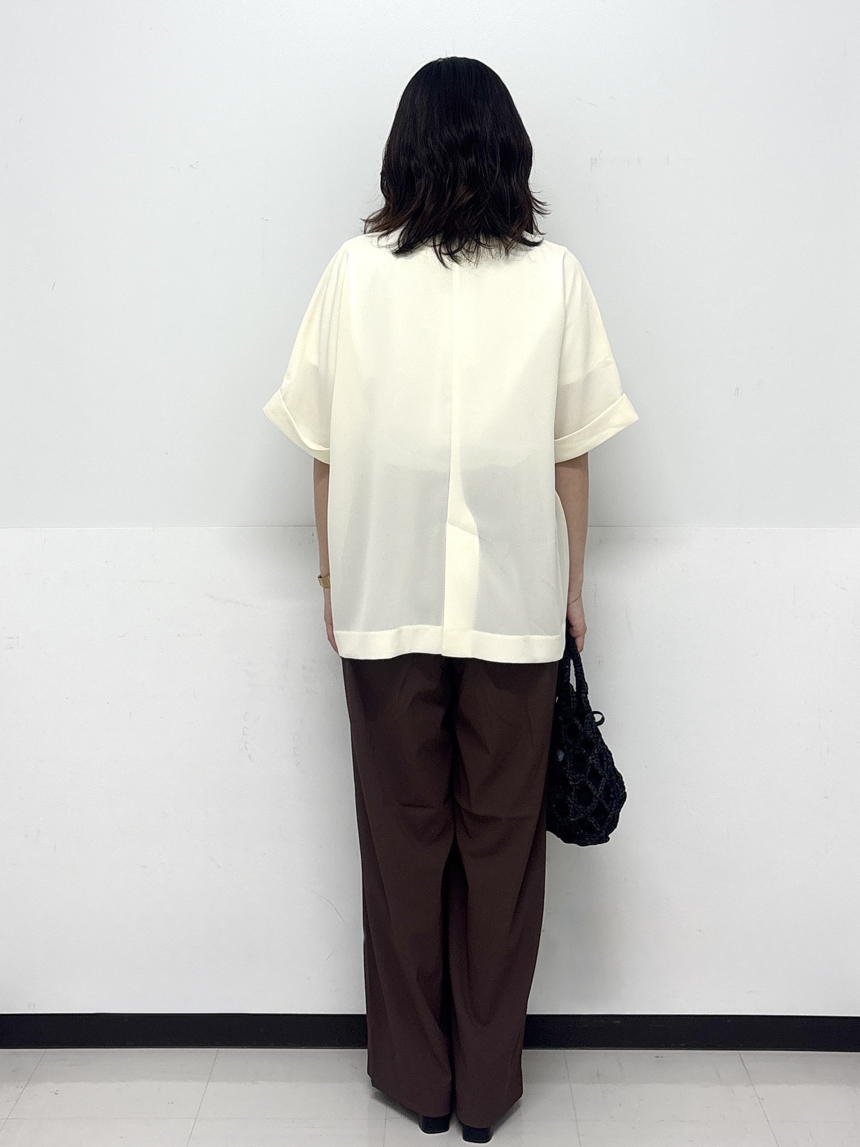 Hazukiさんの「OPAQUE.CLIP｜【接触冷感／吸水速乾／防シワ】リネンライクテーラードジャケット《洗濯機OK》」を使ったコーディネート