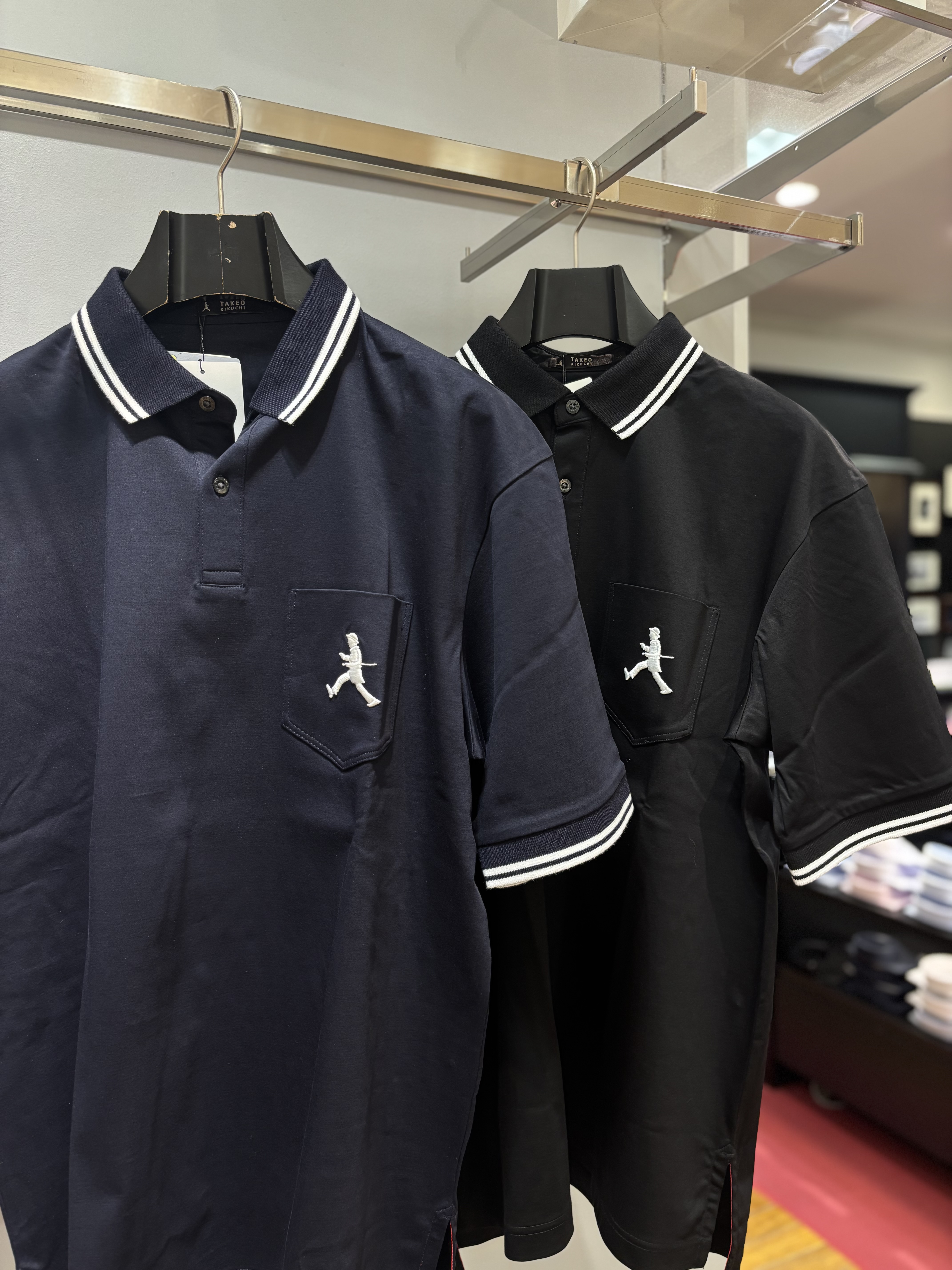 ヒナさんの「TAKEO KIKUCHI｜【BOWLER HAT LABEL】アイスクリアコットン ボーラーハットウォーカー ポロシャツ」を使ったコーディネート