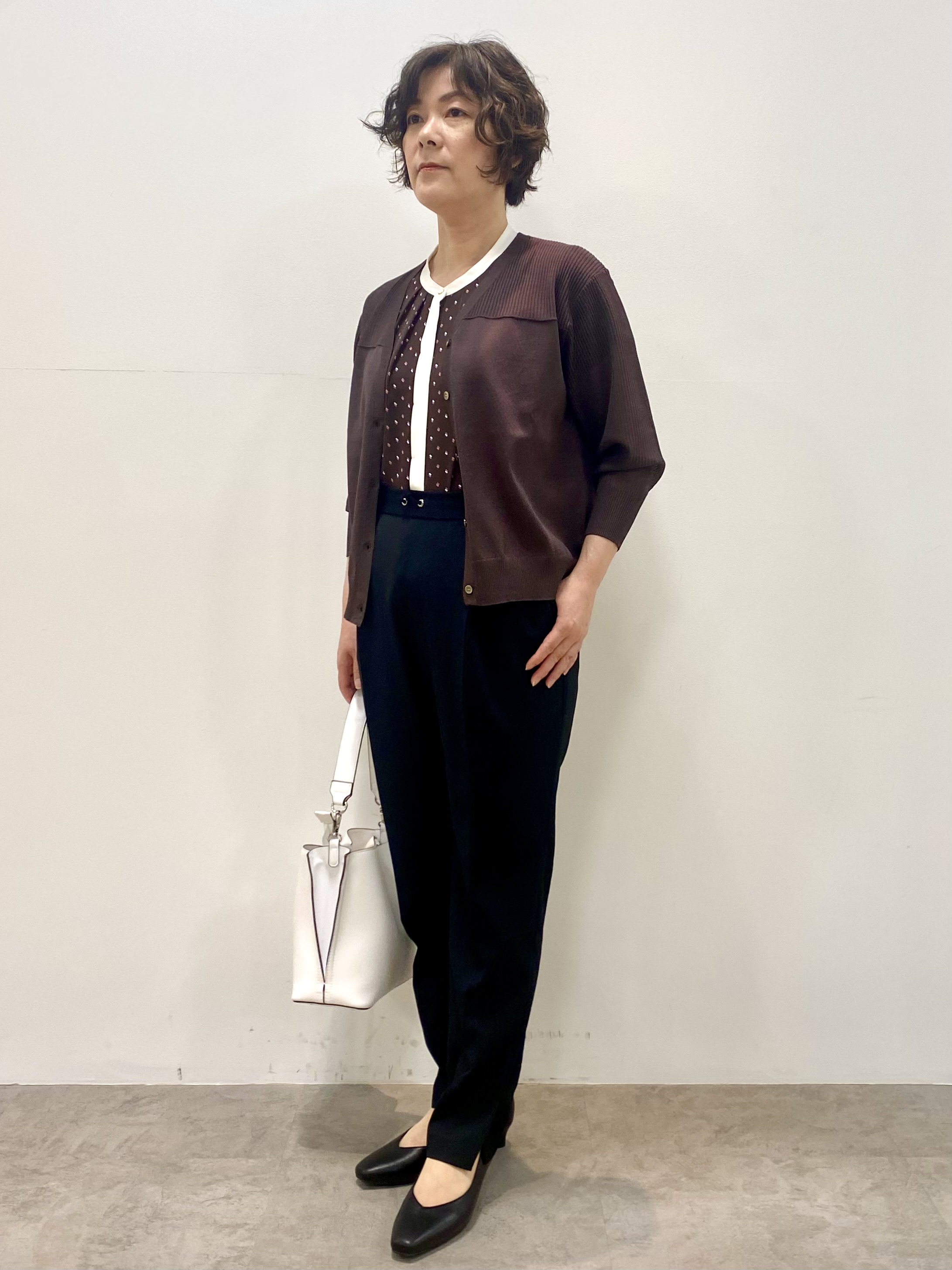 oharaさんの「Reflect｜【通勤におすすめ◎】ジョーゼットブラウス」を使ったコーディネート