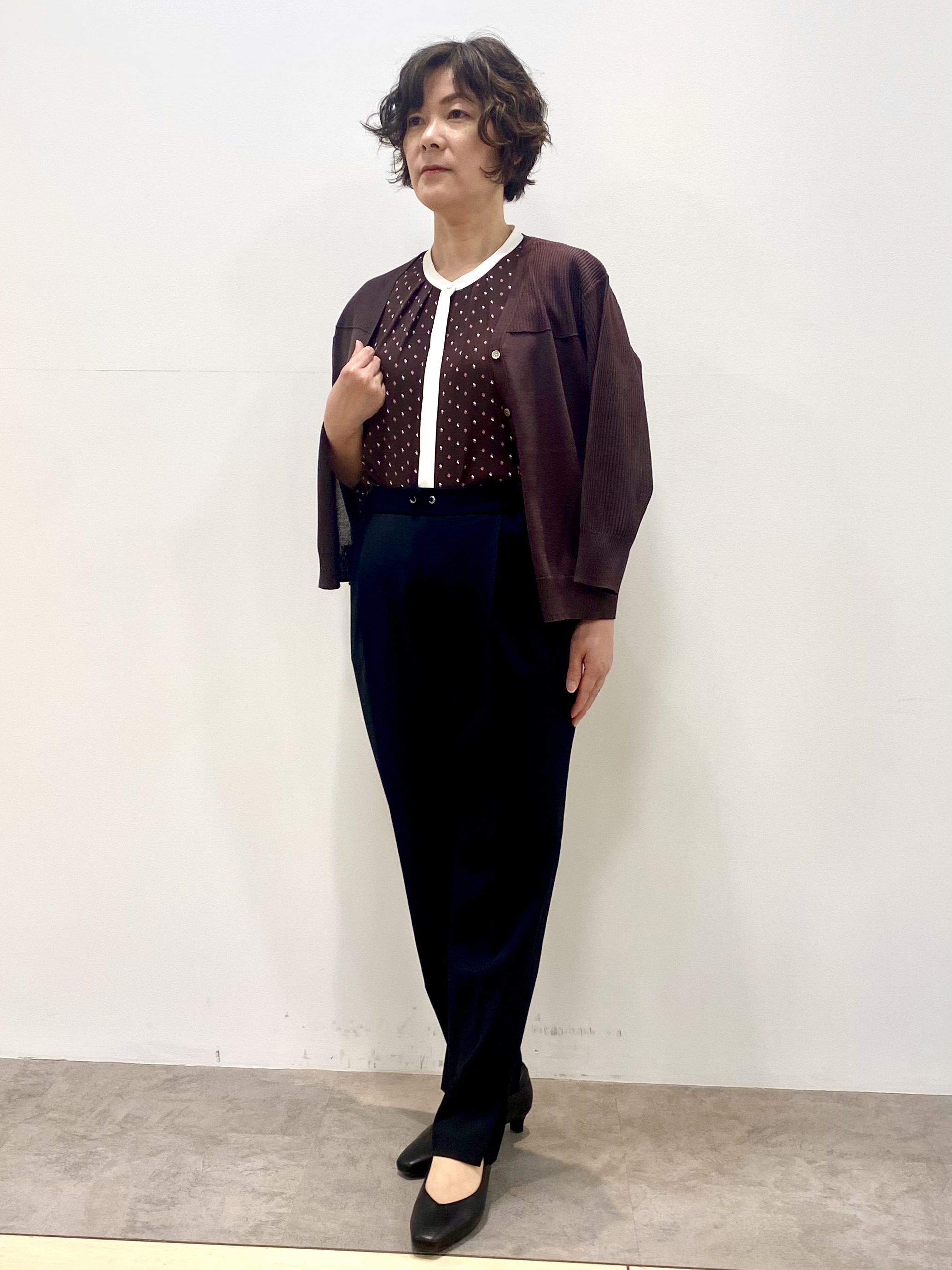 oharaさんの「Reflect｜【通勤におすすめ◎】ジョーゼットブラウス」を使ったコーディネート