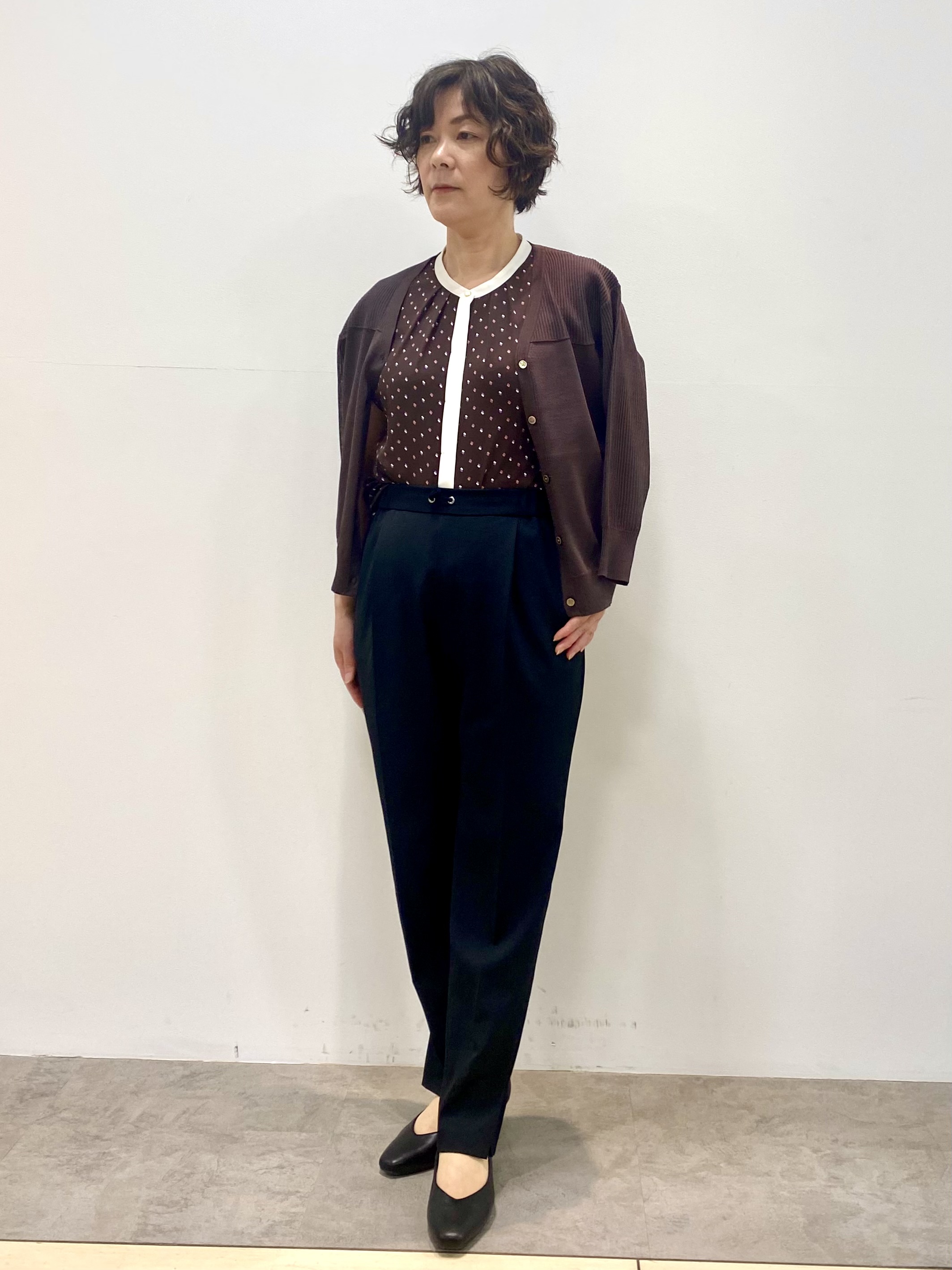 oharaさんの「Reflect｜【通勤におすすめ◎】ジョーゼットブラウス」を使ったコーディネート