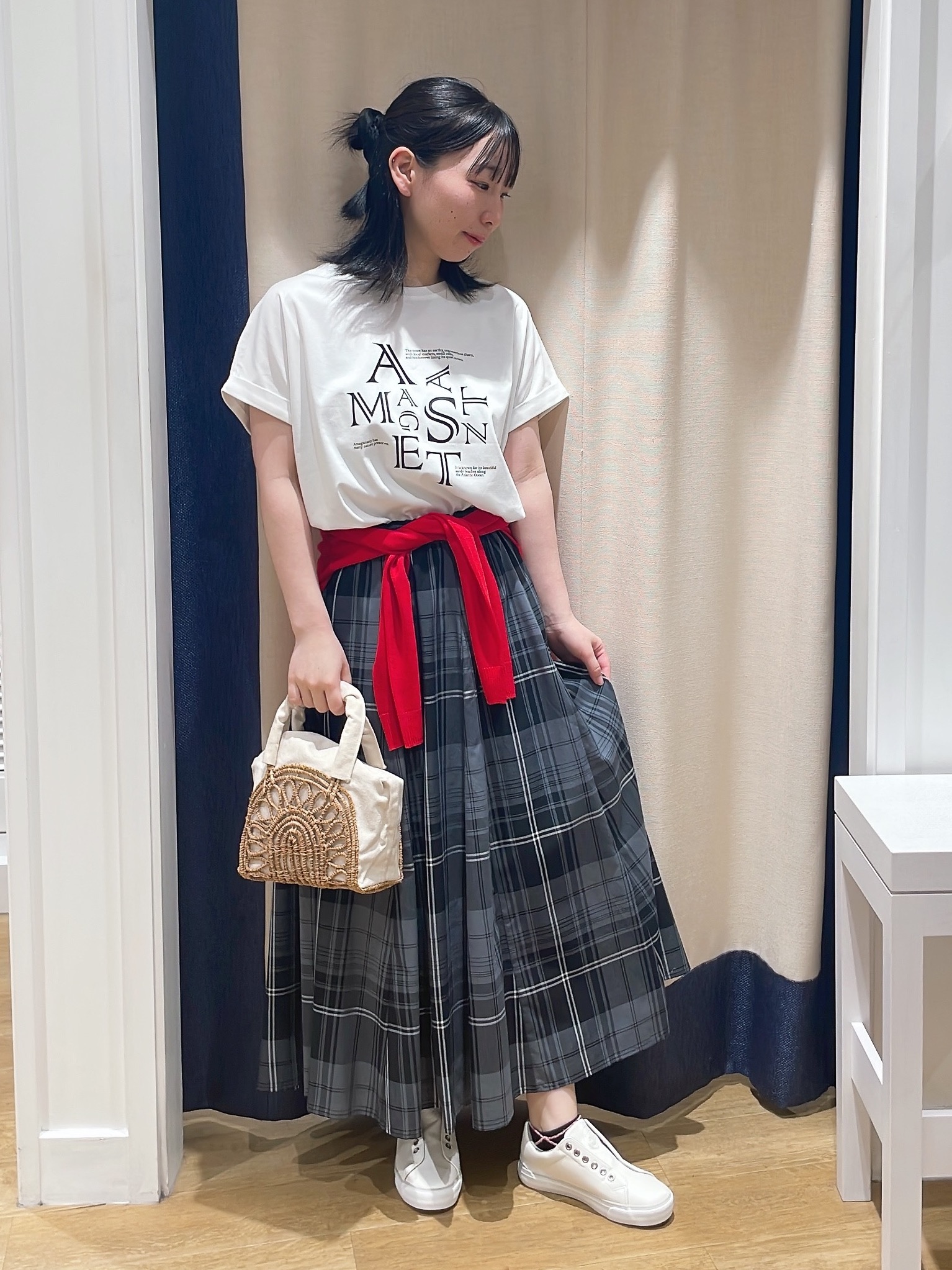 AYAさんの「Dessin｜お守りカーディガン -ウォッシャブル-」を使ったコーディネート