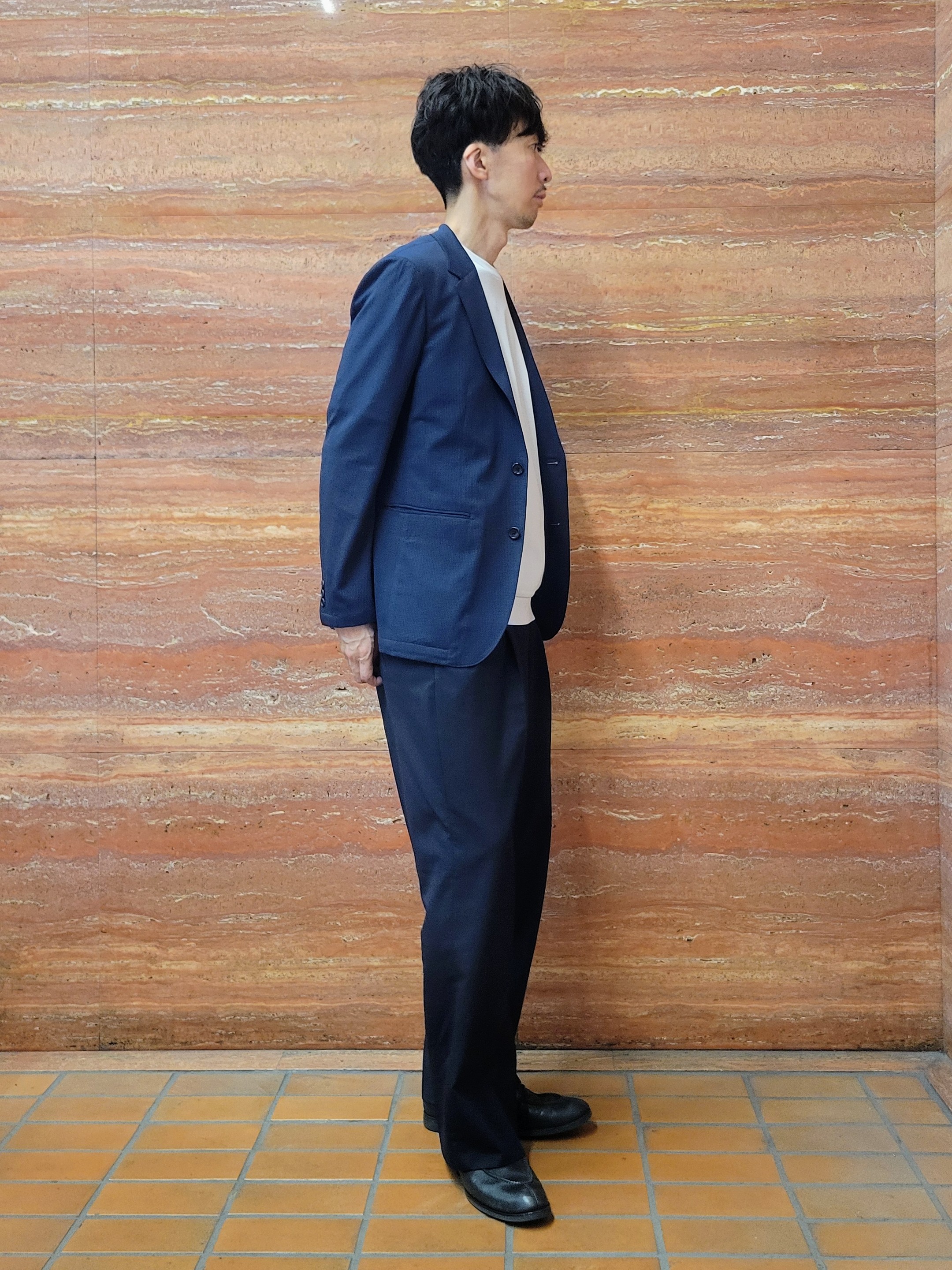 piroyaさんの「TAKEO KIKUCHI｜【Begin5月号掲載/通気性】トリコットサッカー ジャケット」を使ったコーディネート