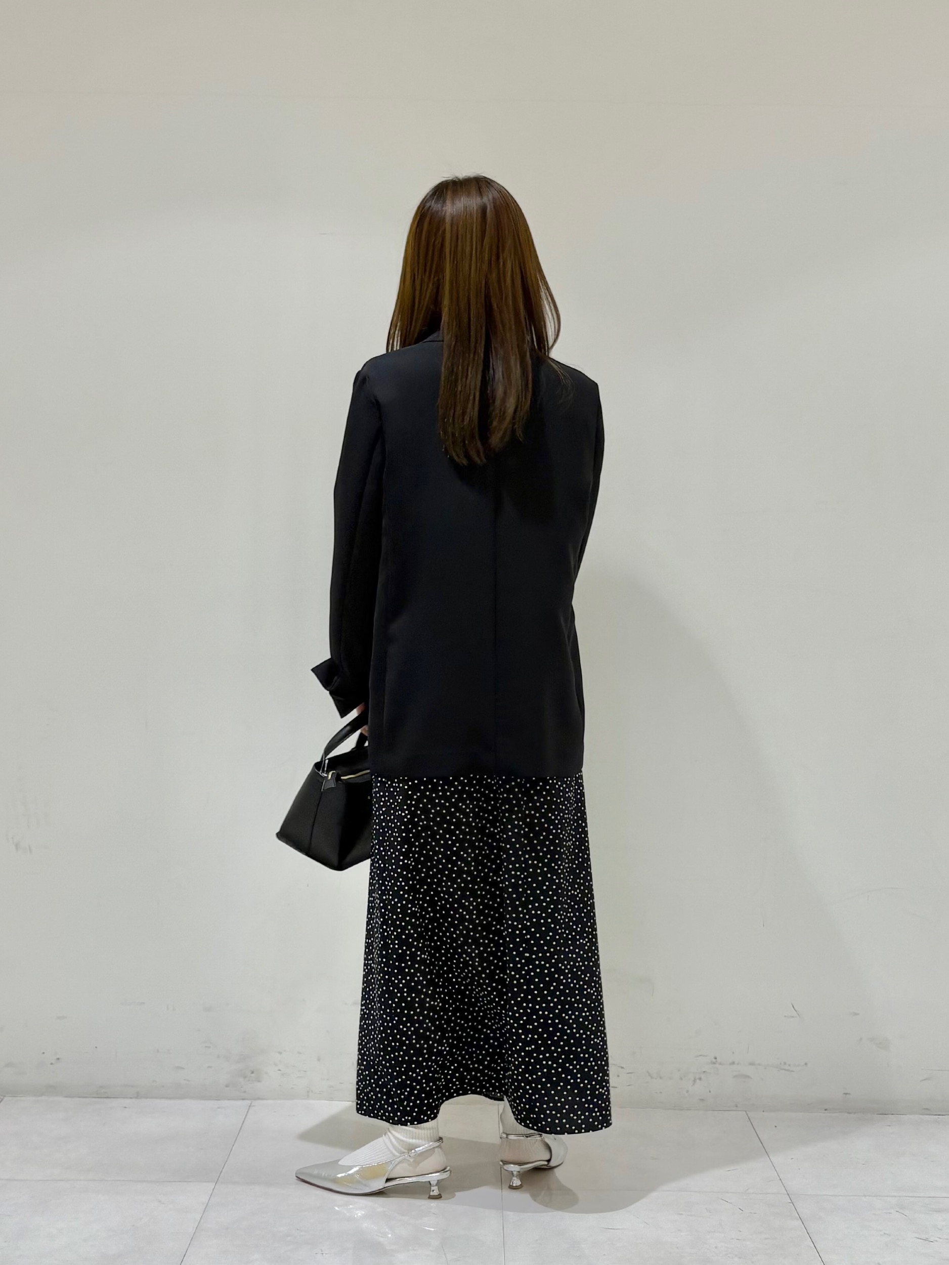 kyokaさんの「UNTITLED｜【洗える/ストレッチ性】ダブルブレストジャケット」を使ったコーディネート