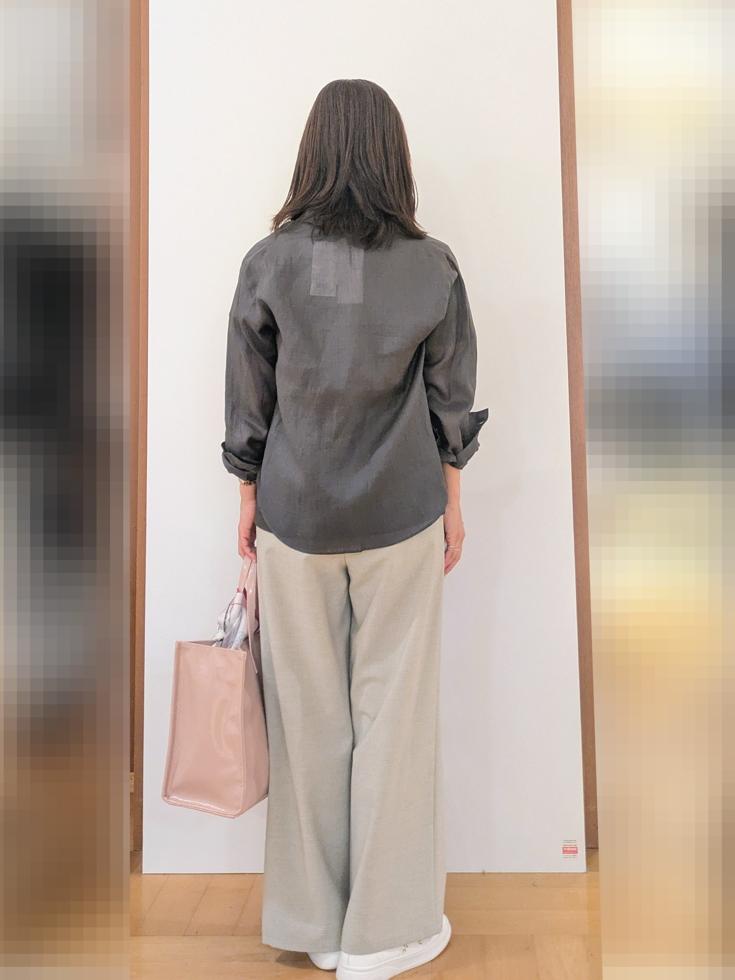 laverさんの「UNTITLED｜【古畑星夏さん着用/接触冷感】ドライタッチシャツ」を使ったコーディネート