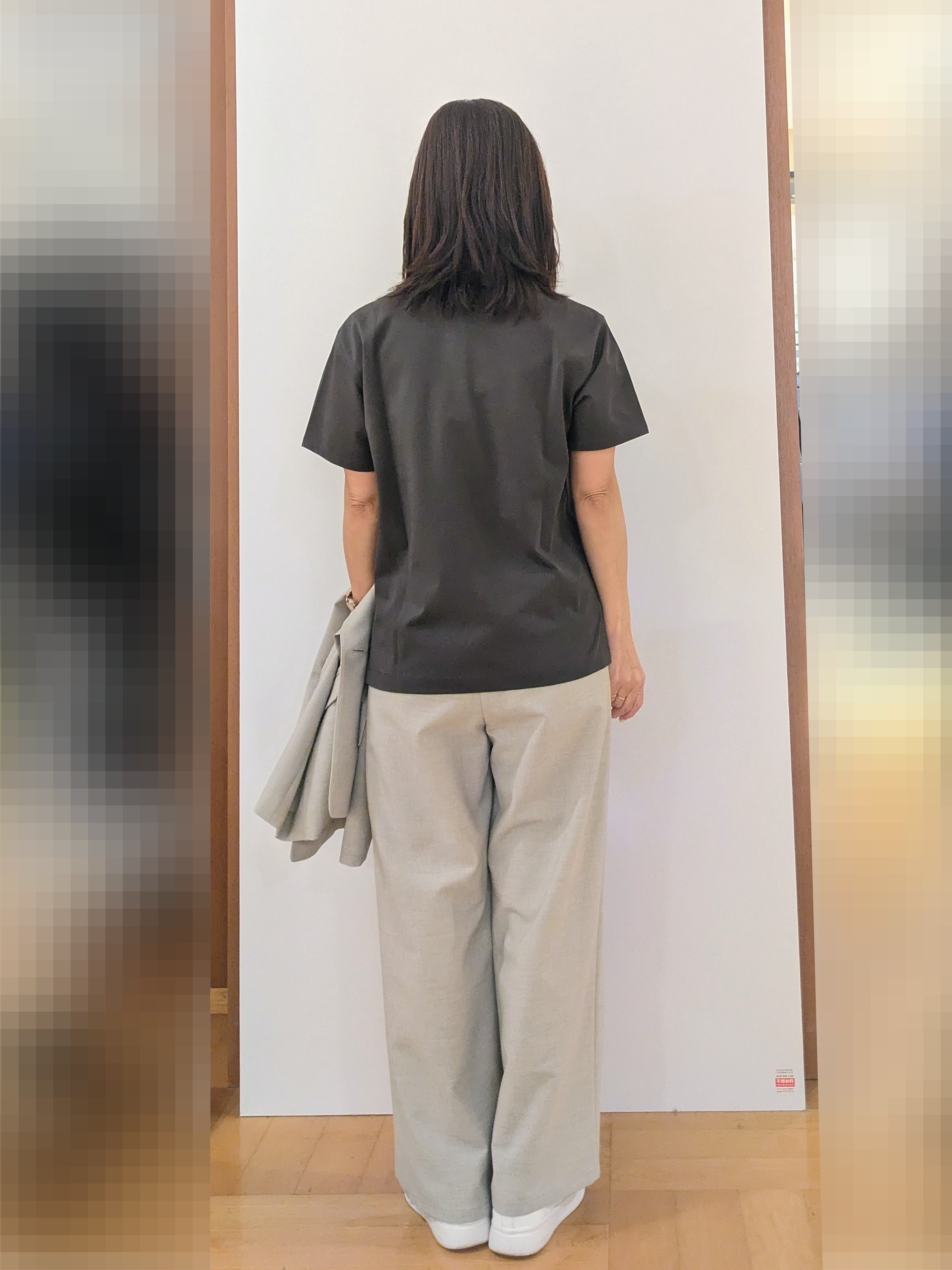 laverさんの「UNTITLED｜【古畑星夏さん着用/接触冷感】ドライタッチシャツ」を使ったコーディネート