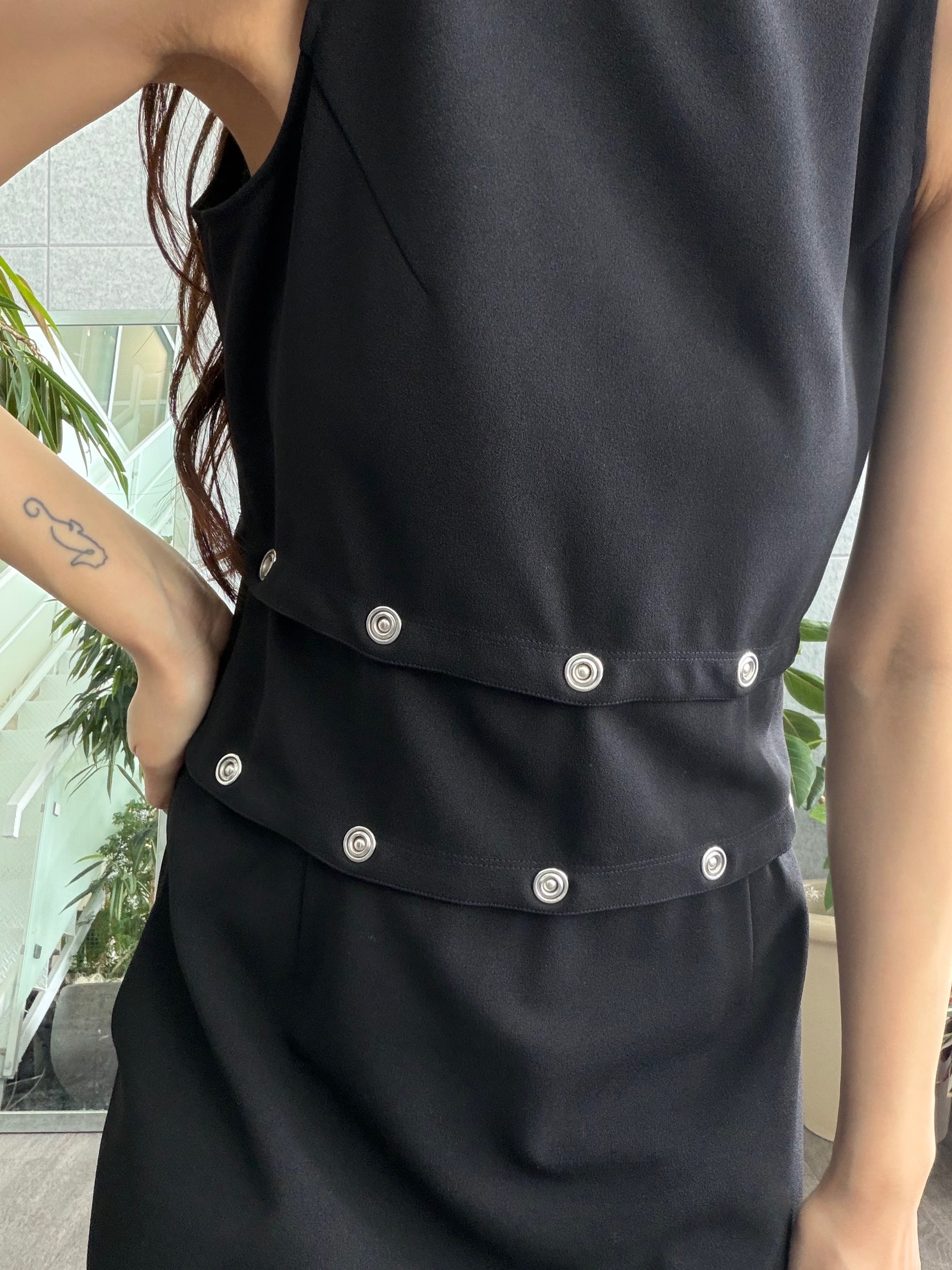 kanamiさんの「CODE A｜modular split dress」を使ったコーディネート