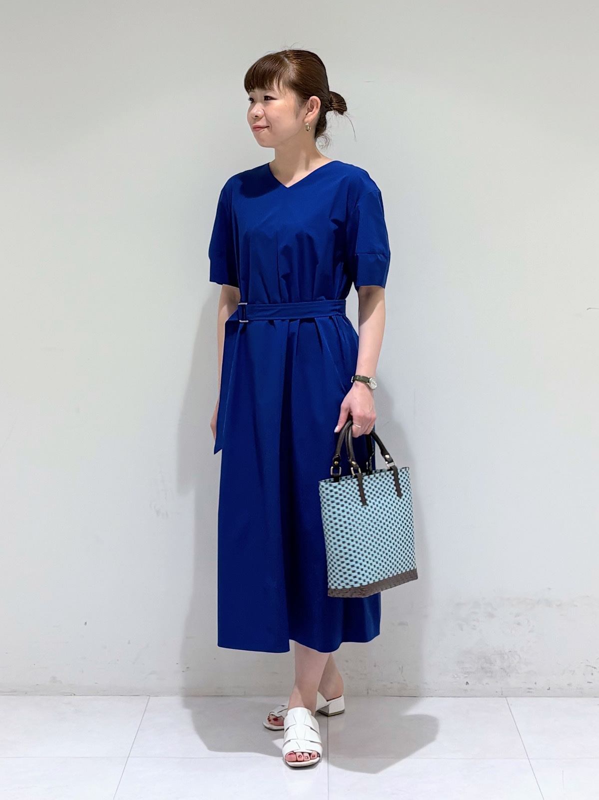 tsuyuさんの「INDIVI｜【着る日傘】ハーフスリーブダブルジャケット」を使ったコーディネート