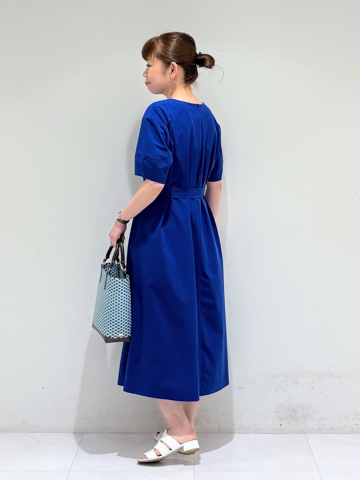 tsuyuさんの「INDIVI｜【着る日傘】ハーフスリーブダブルジャケット」を使ったコーディネート