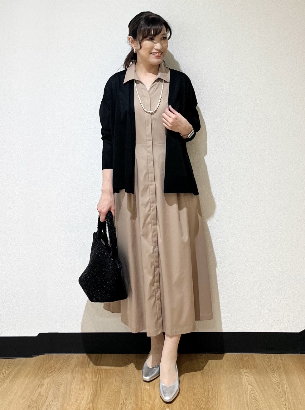 ayaさんの「Reflect｜【冷房対策に◎】すっきり見え着流しカーディガン」を使ったコーディネート