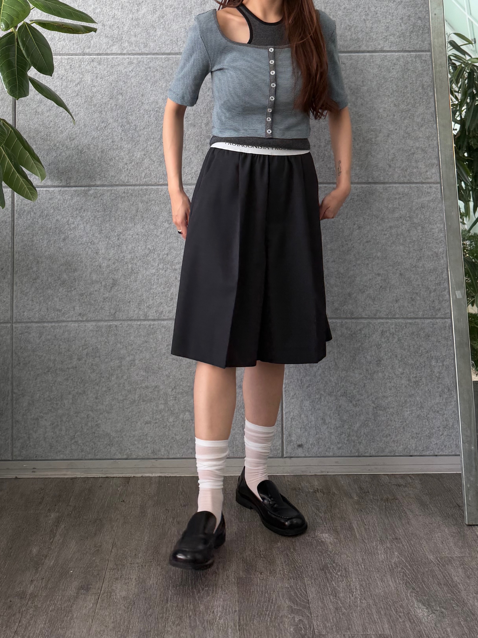 kanamiさんの「CODE A｜PROTAGONISTA｜easy shorts」を使ったコーディネート