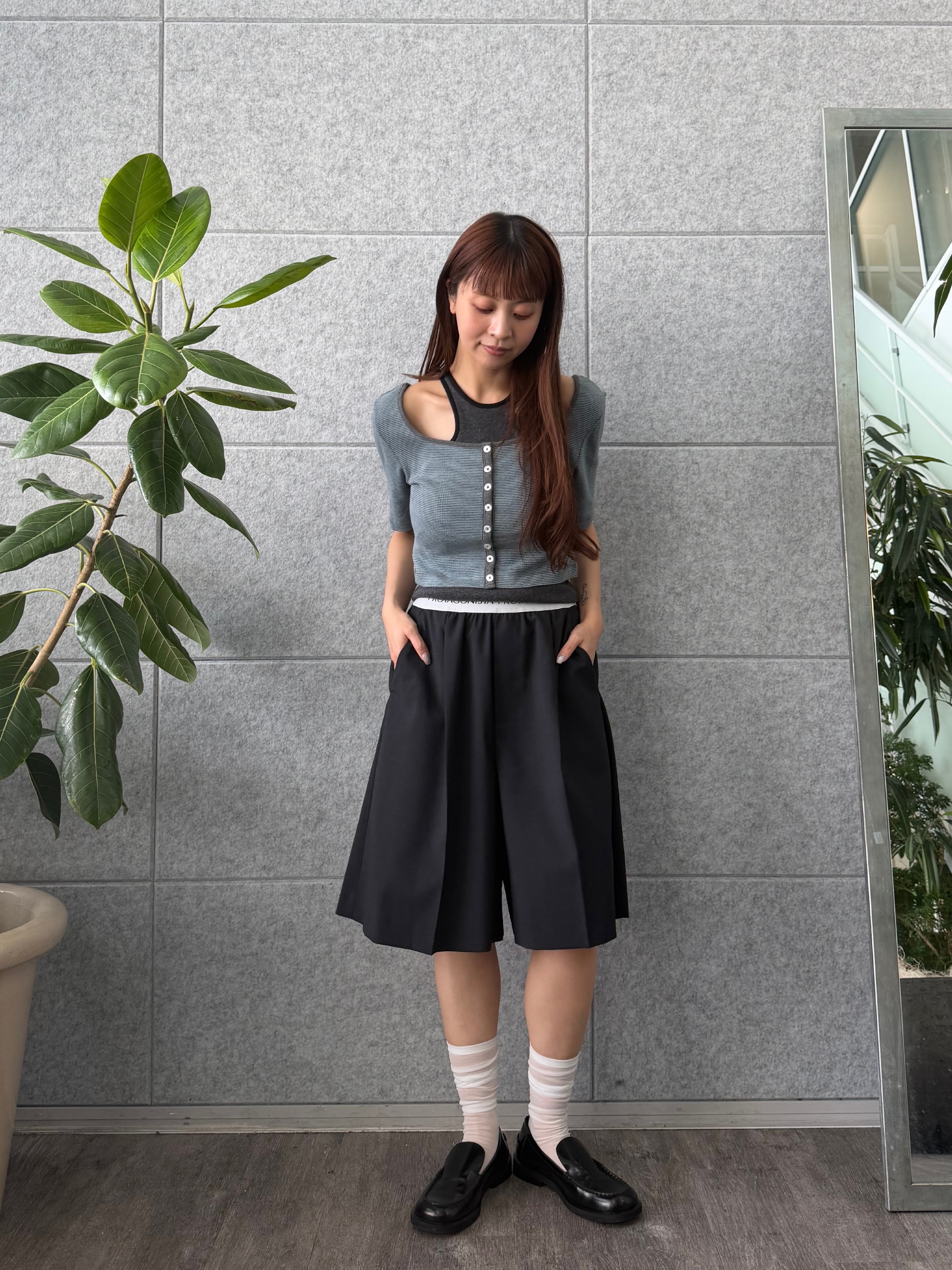 kanamiさんの「CODE A｜PROTAGONISTA｜easy shorts」を使ったコーディネート